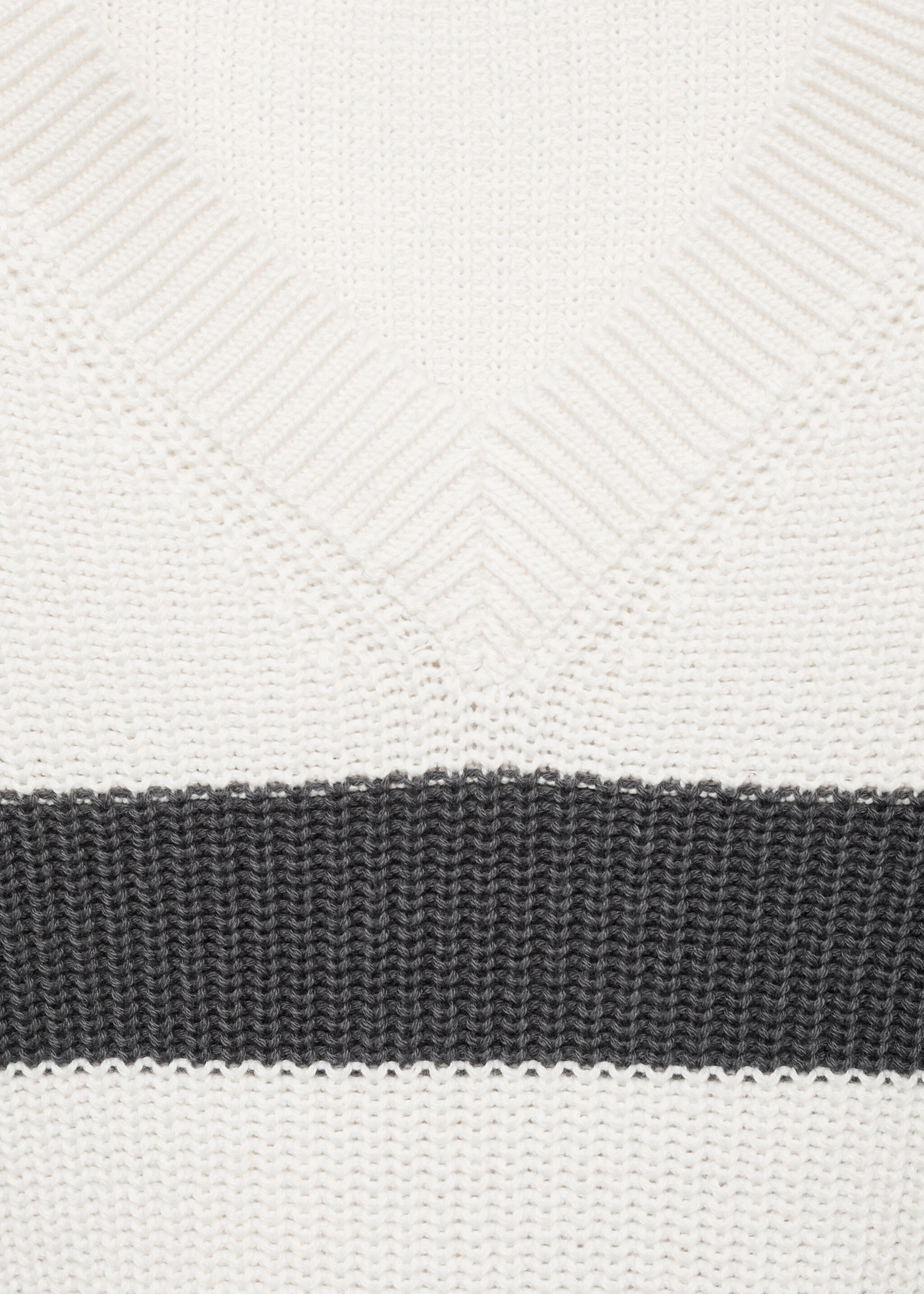 Jersei ratlles - Detall de l'article 8, Blanc trencat. Ref: 77062931-00.