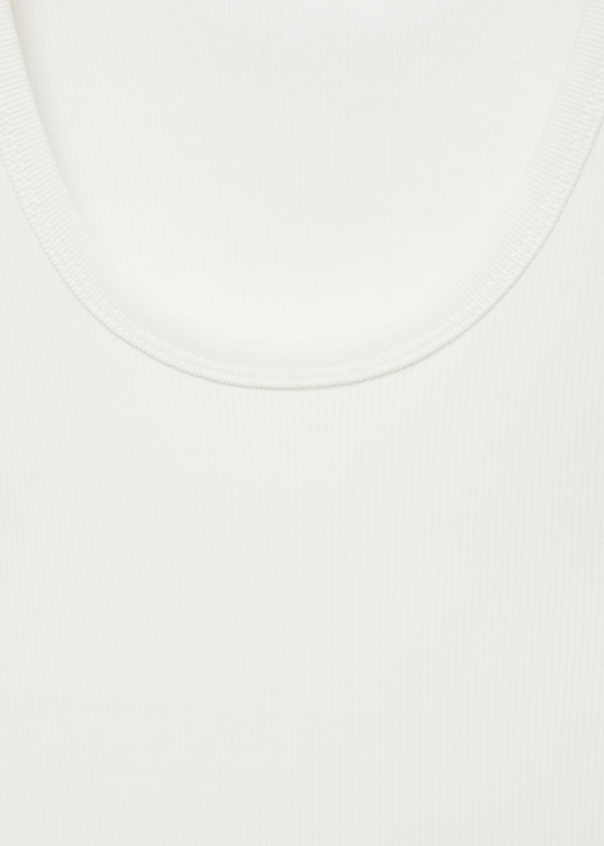 Top côtelé en coton - Détail de l'article 8