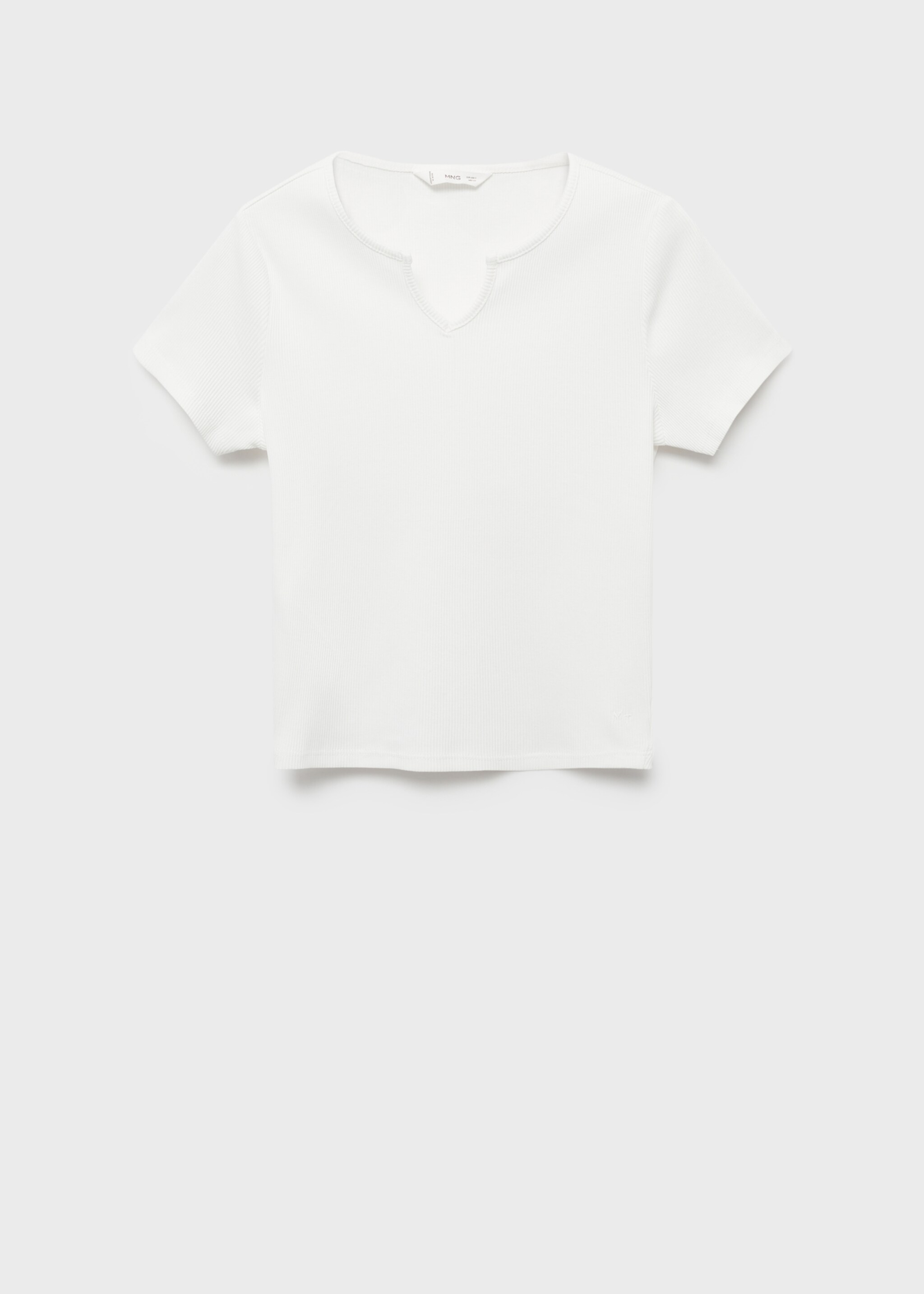 T-shirt col en V - Article sans modèle