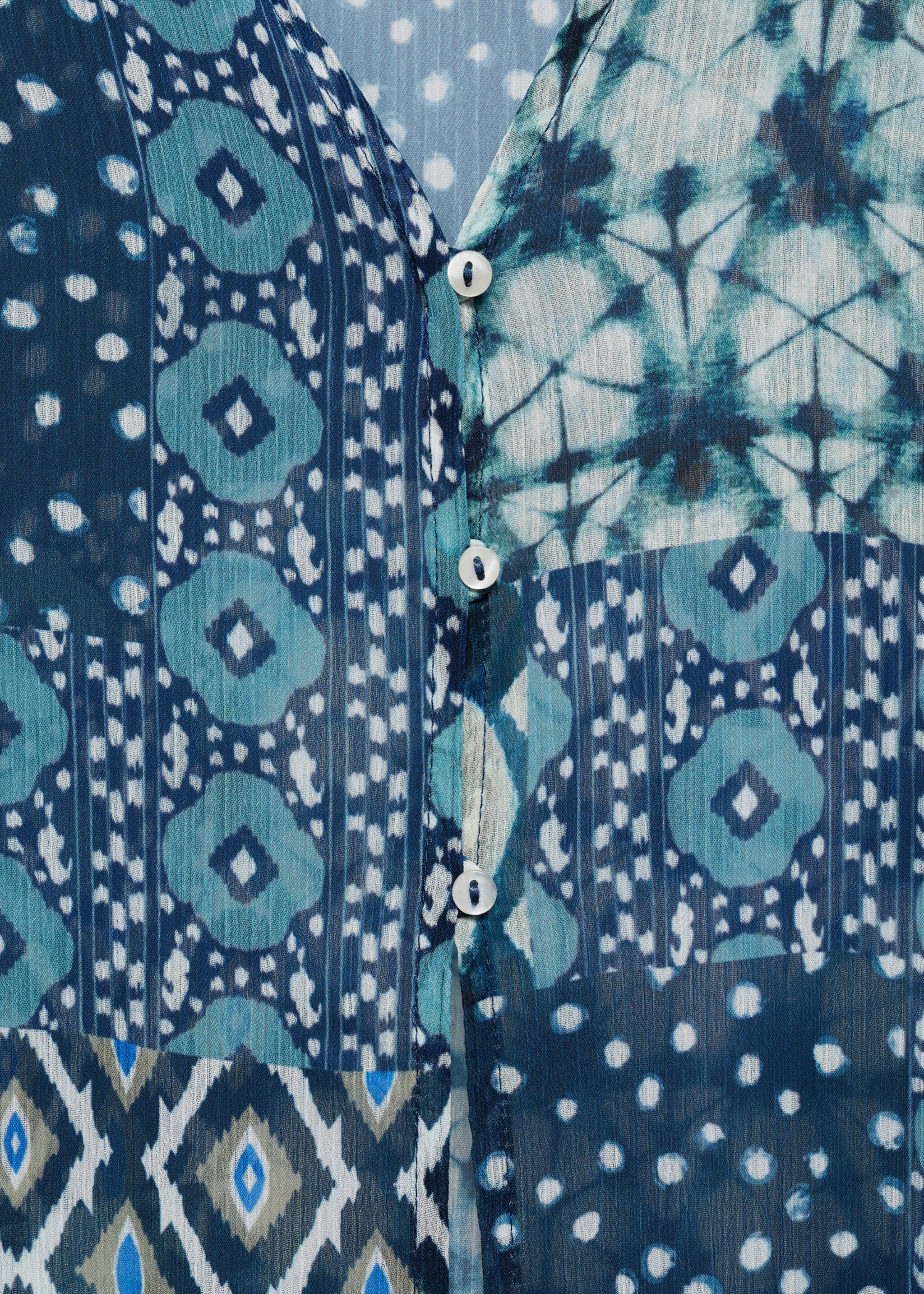 Printed long waistcoat - Details of the article 8