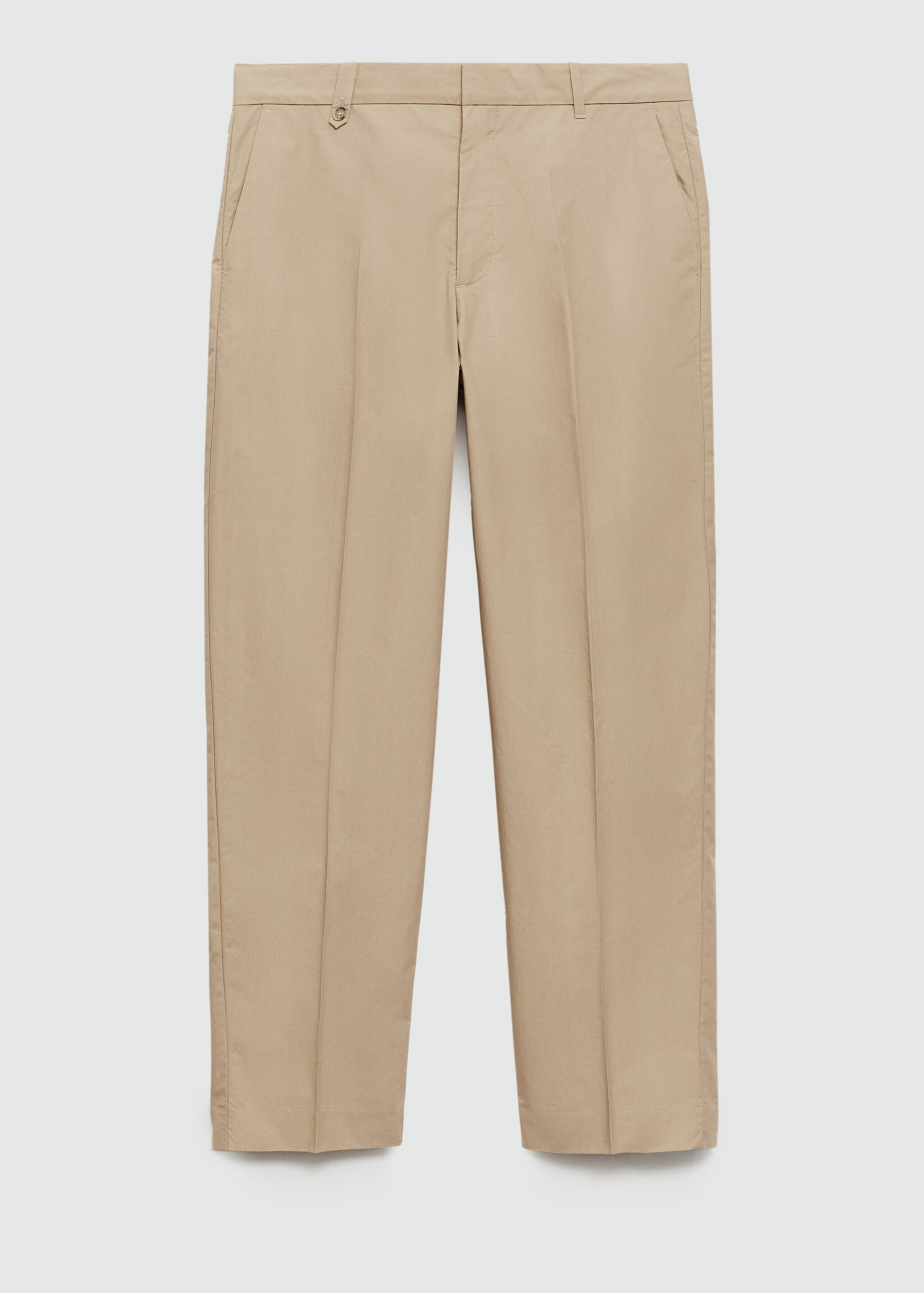 Pantaloni regular fit din bumbac 100 % - Articol fără model