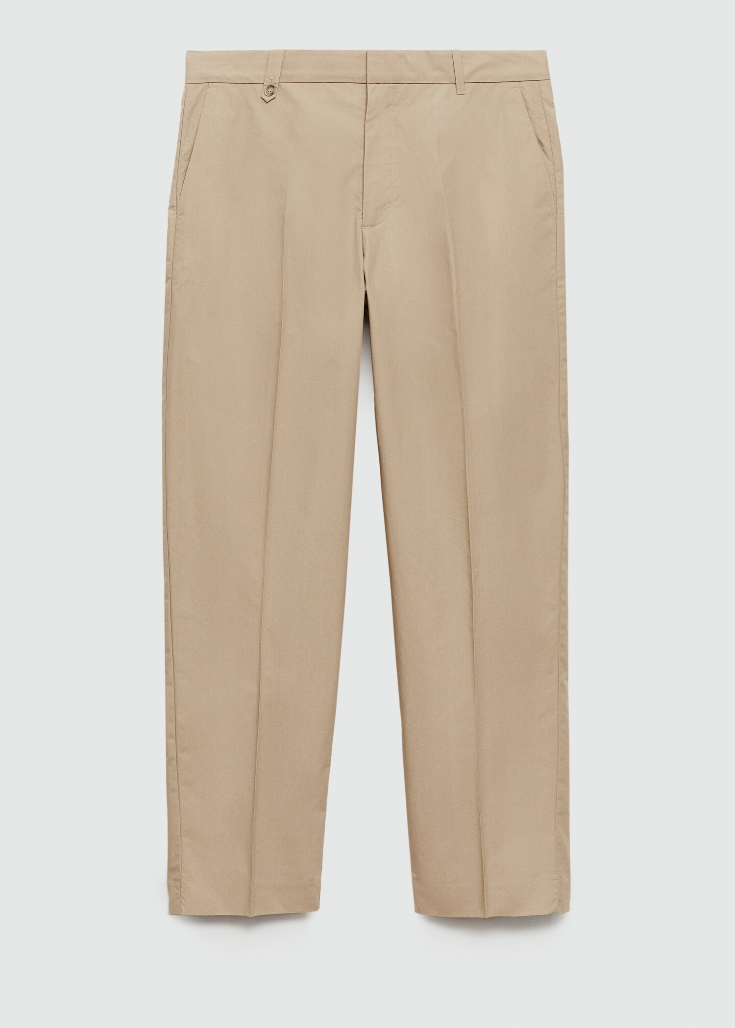 Regular fit hlače od 100 % pamuka - Artikl bez modela