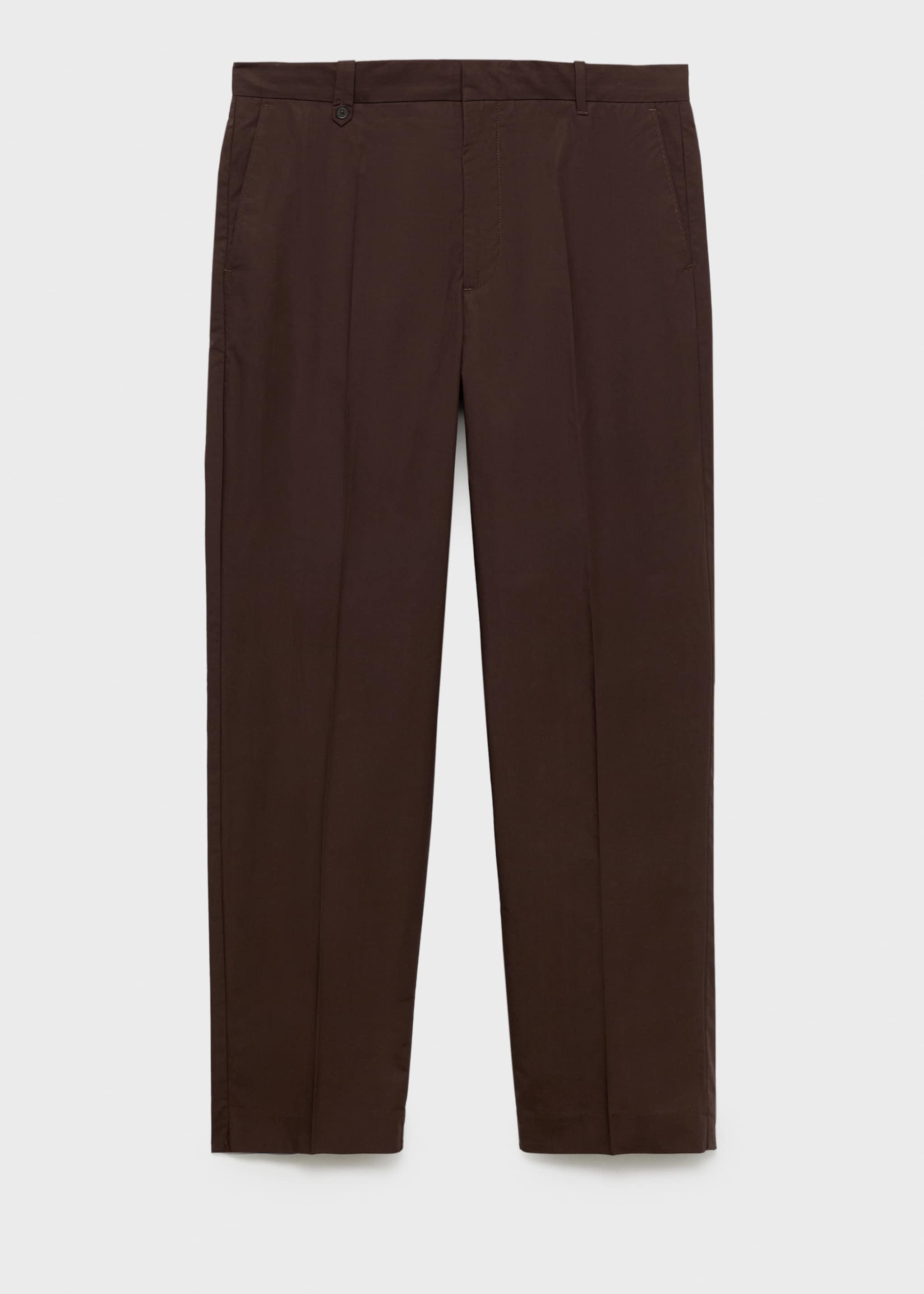 Regular fit hlače od 100 % pamuka - Artikl bez modela
