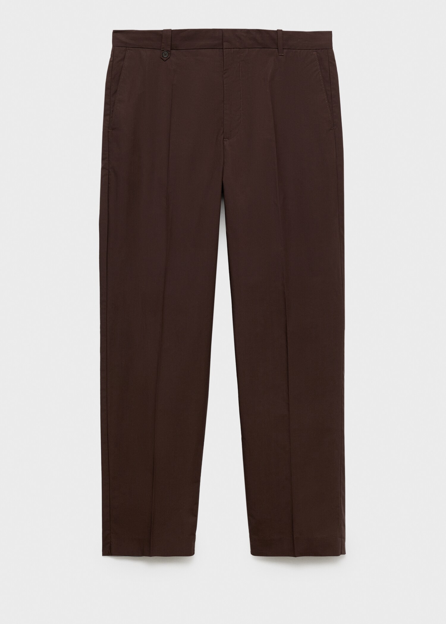Regular fit hlače od 100 % pamuka - Artikl bez modela