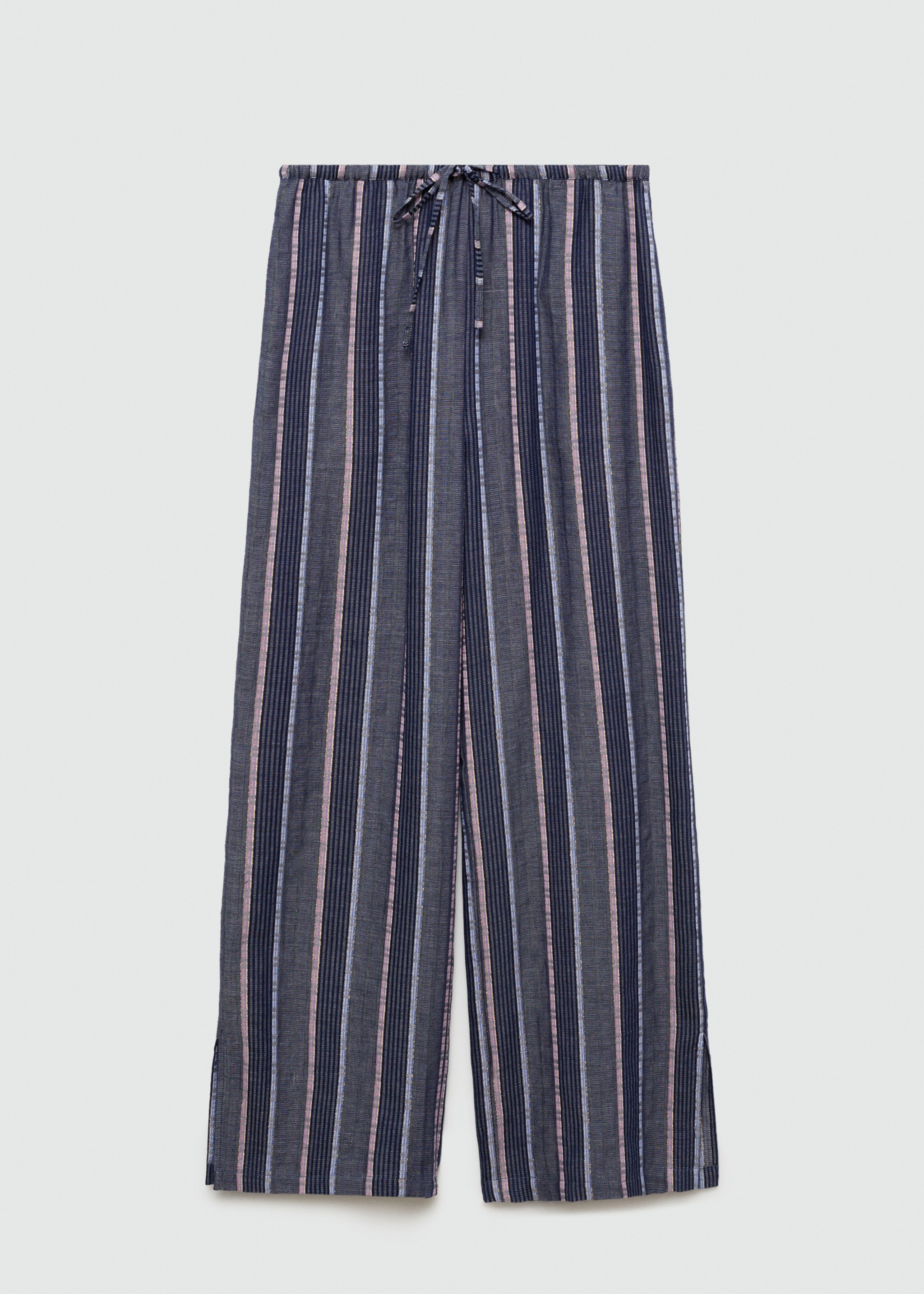 Gestreepte straight-fit broek - Artikel zonder model