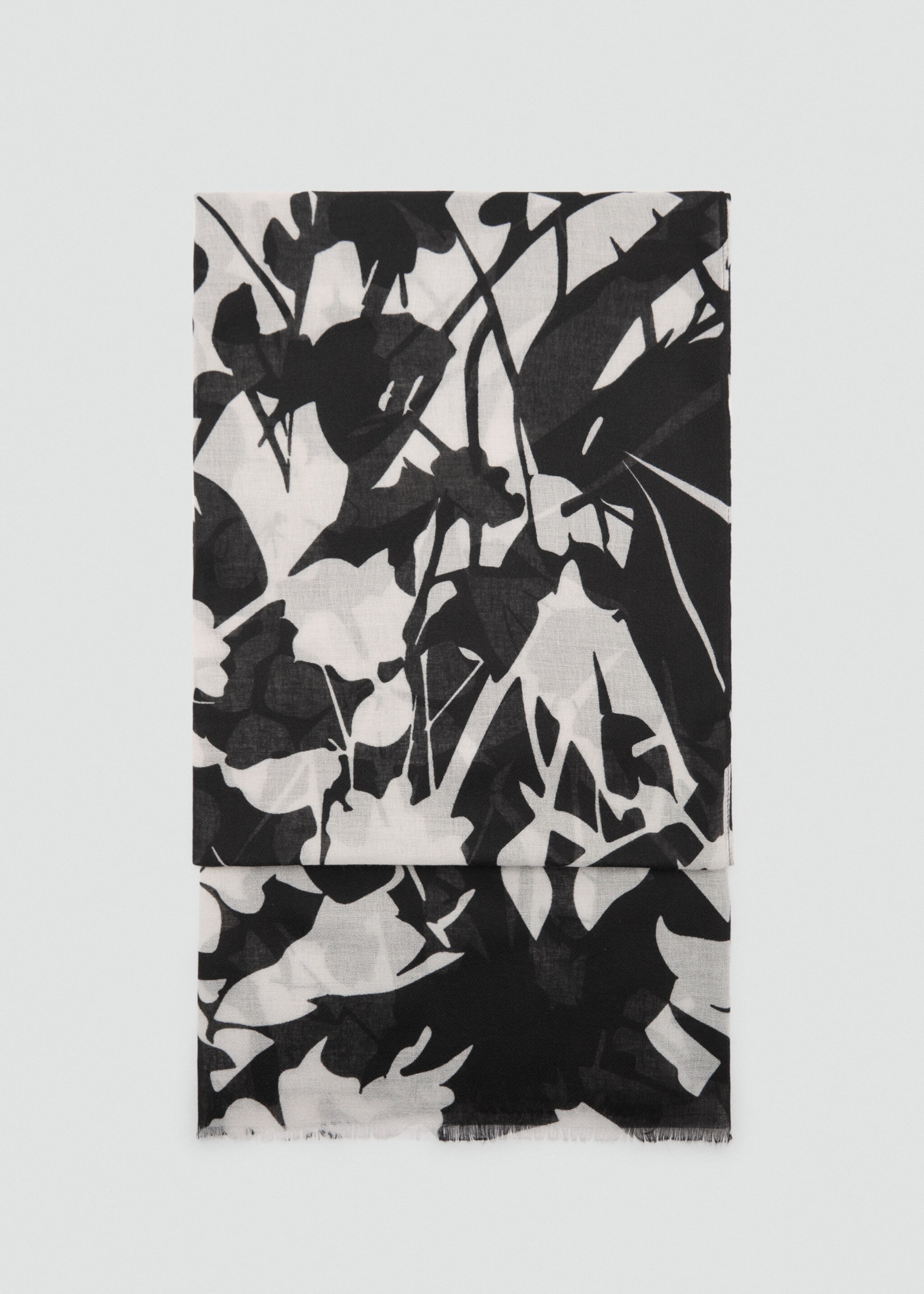 Floral print scarf - Article without model