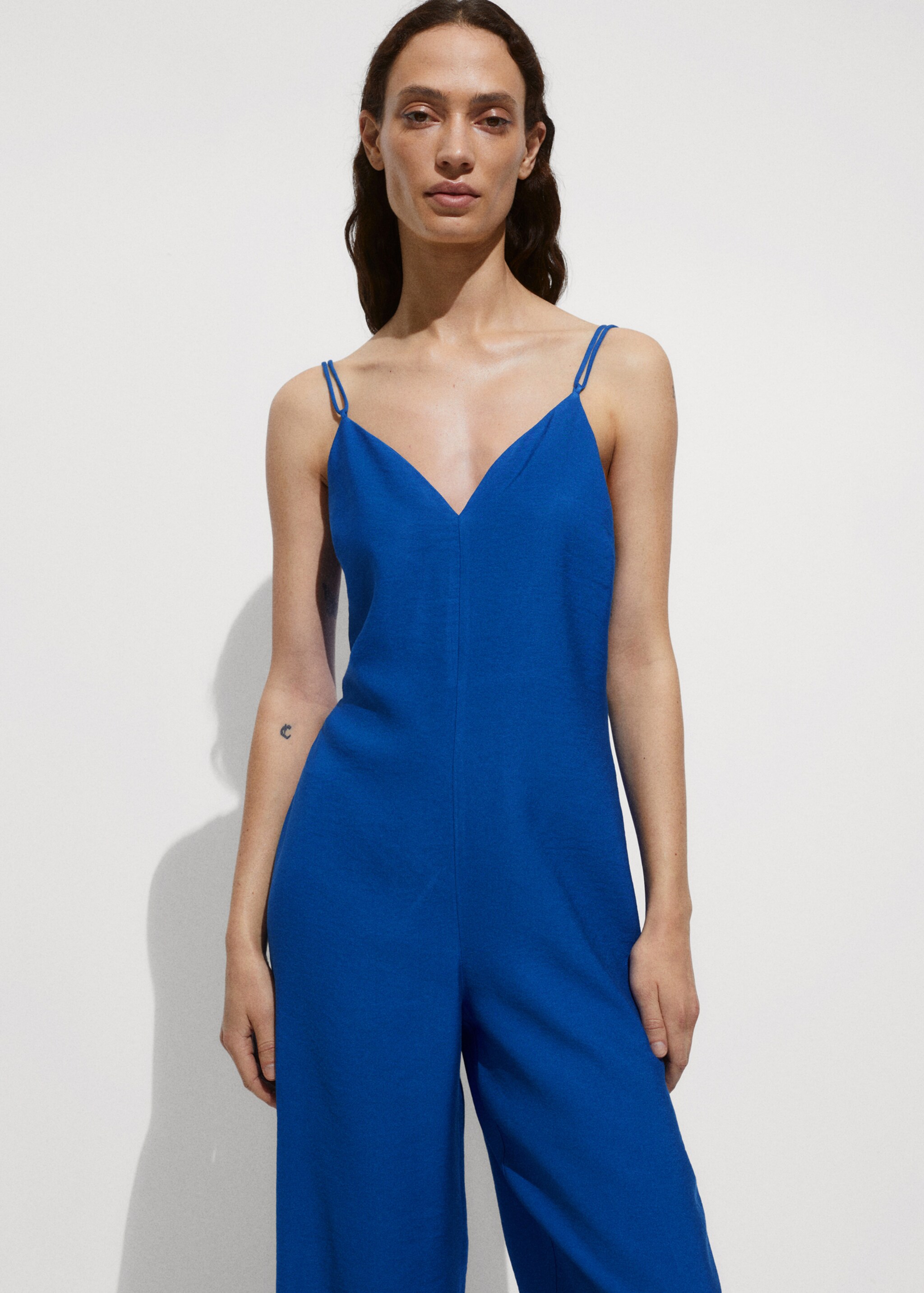 Long strap jumpsuit - Medium plane
