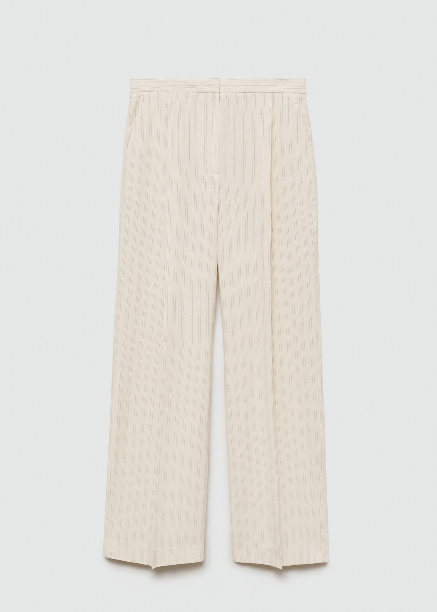 Pantaloni diritti righe - Articolo senza modello