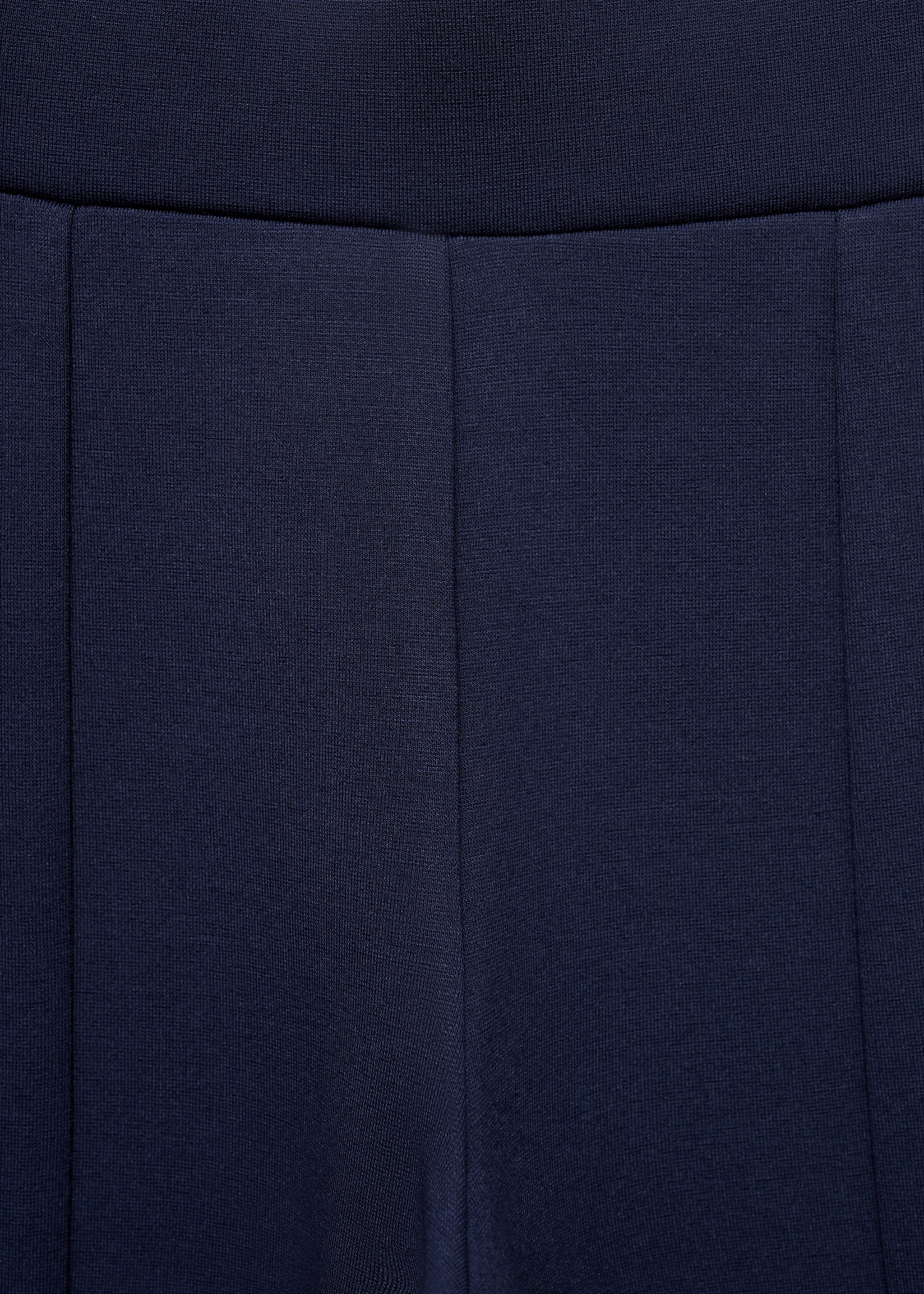 Flared leggings - Details of the article 0, Dark Navy. Ref: 77063273-00.