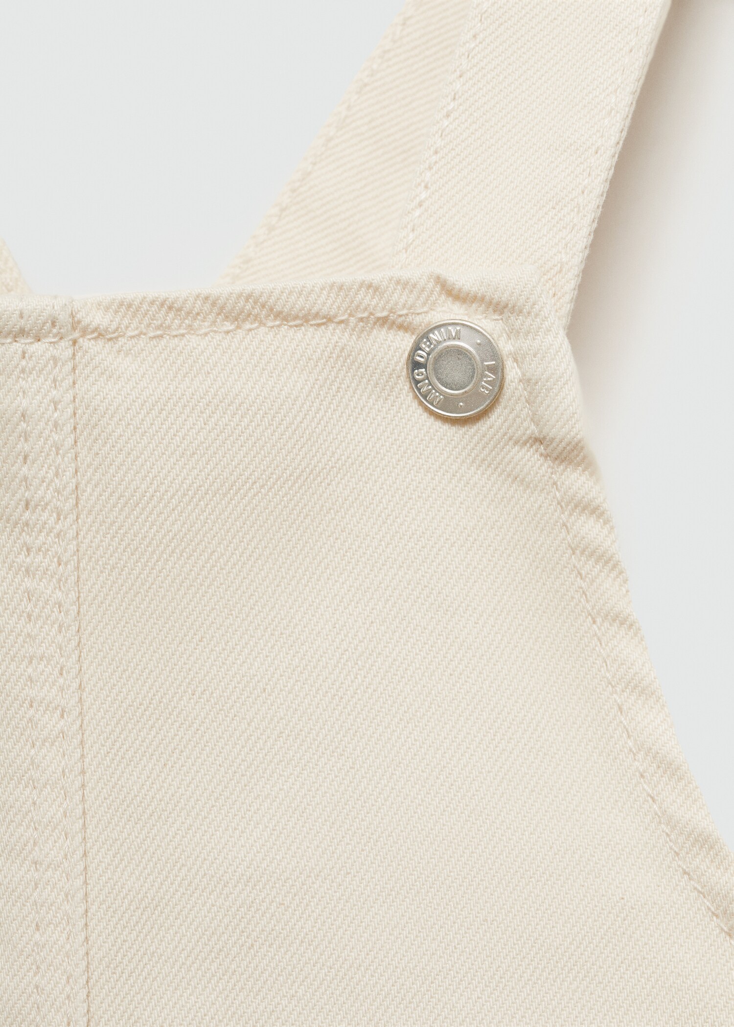 Kort snekkerkjole i denim - Artikkeldetalj 8