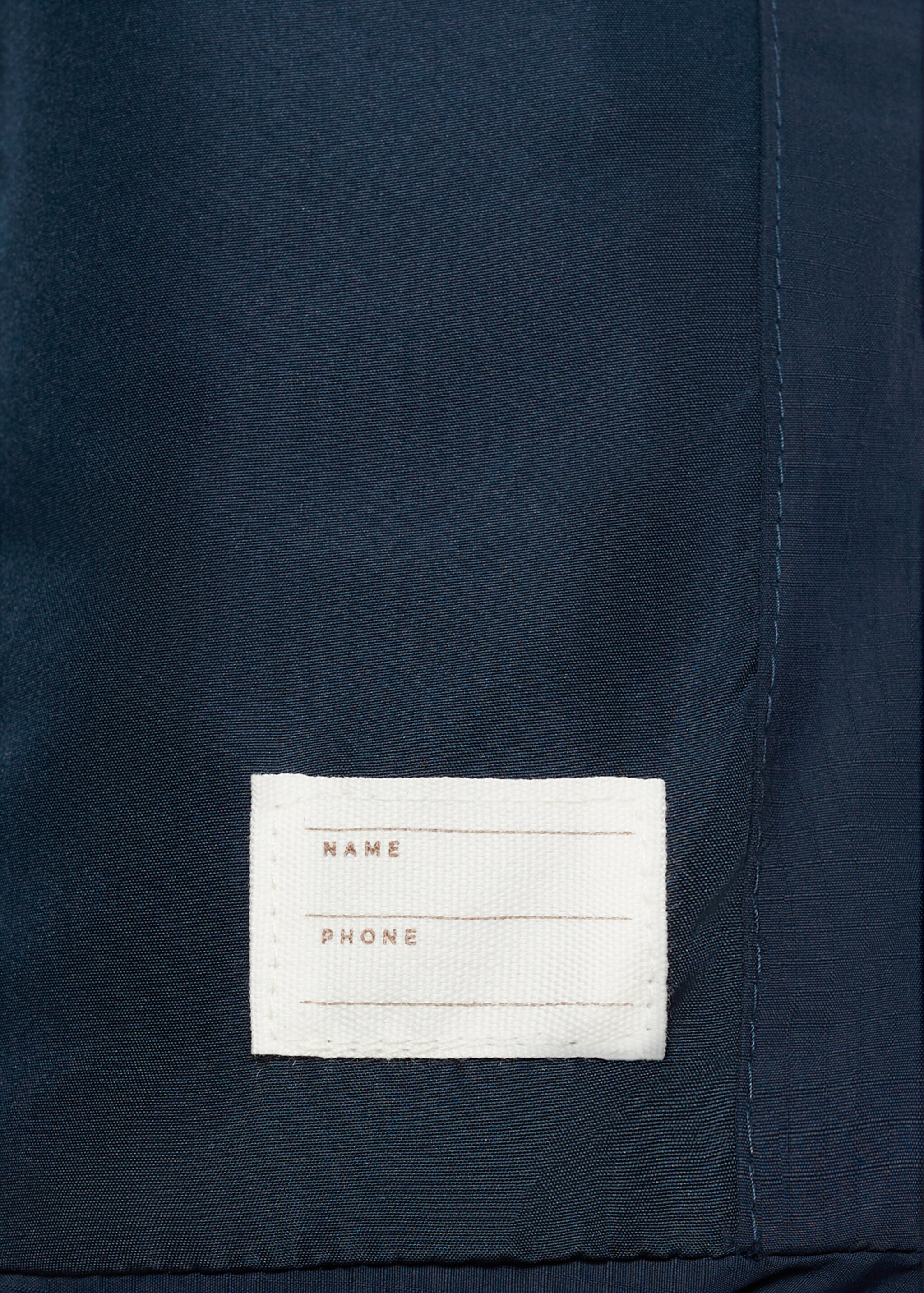 Quilted gilet with hood - Details of the article 0, Dark Navy. Ref: 77063665-00.