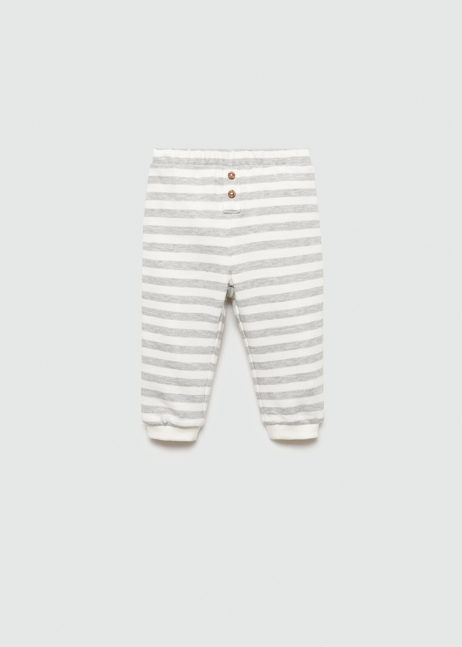 Striped cotton trousers - Article without model