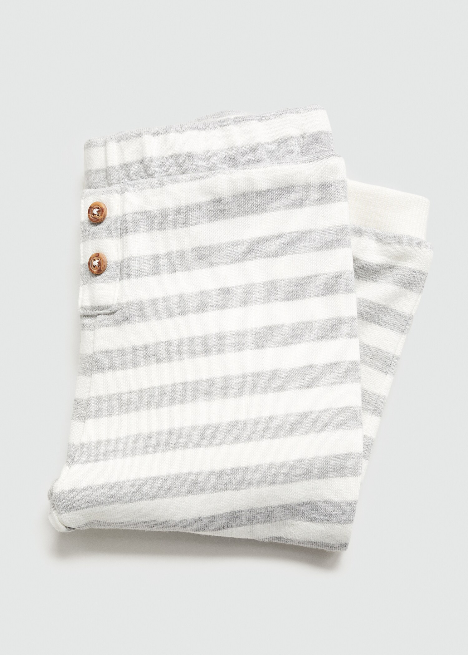 Striped cotton trousers - Details of the article 8
