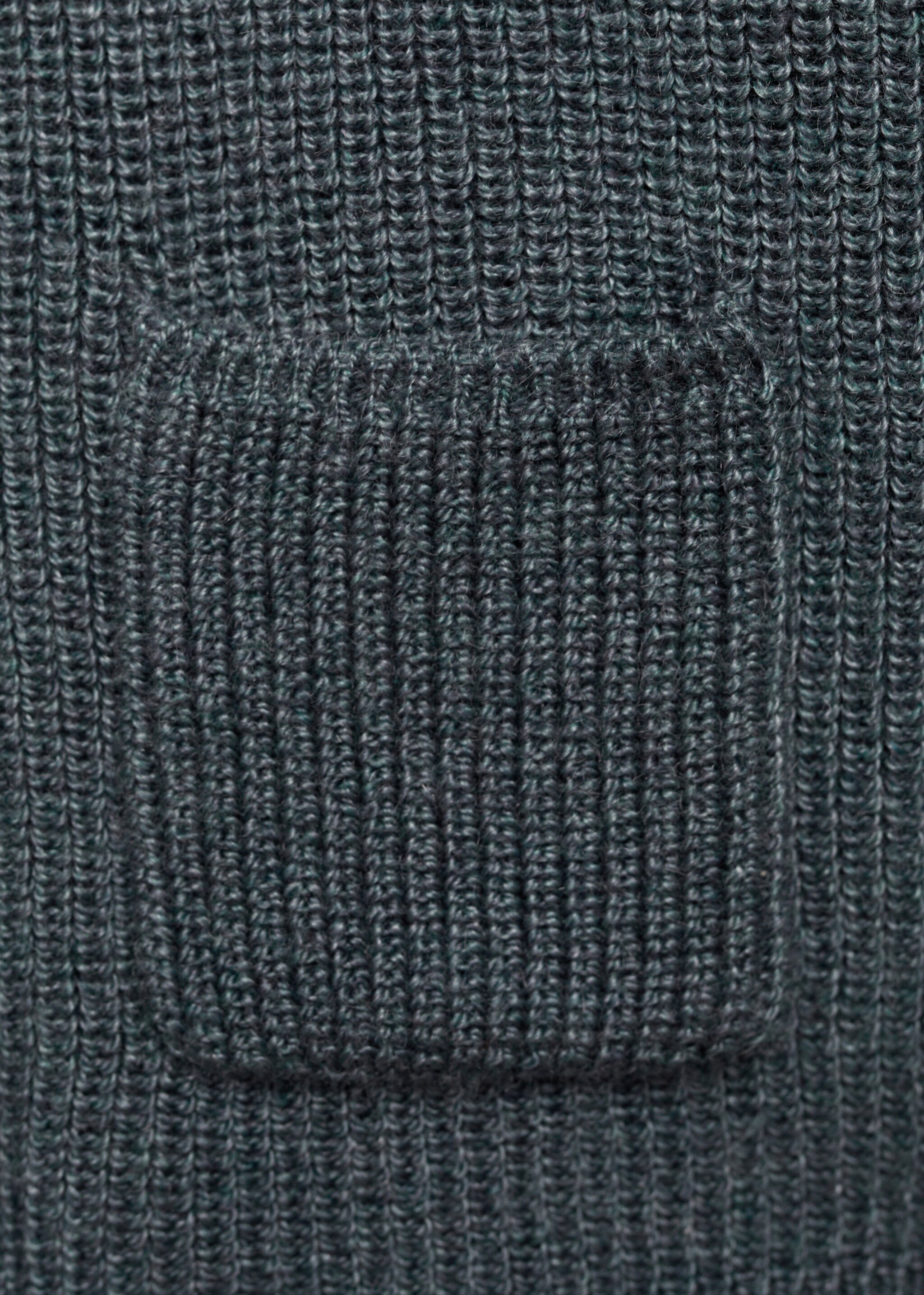 Cardigan med sidofickor - Detaljer om artikeln 0, Oljeblå. Ref: 77063670-00.