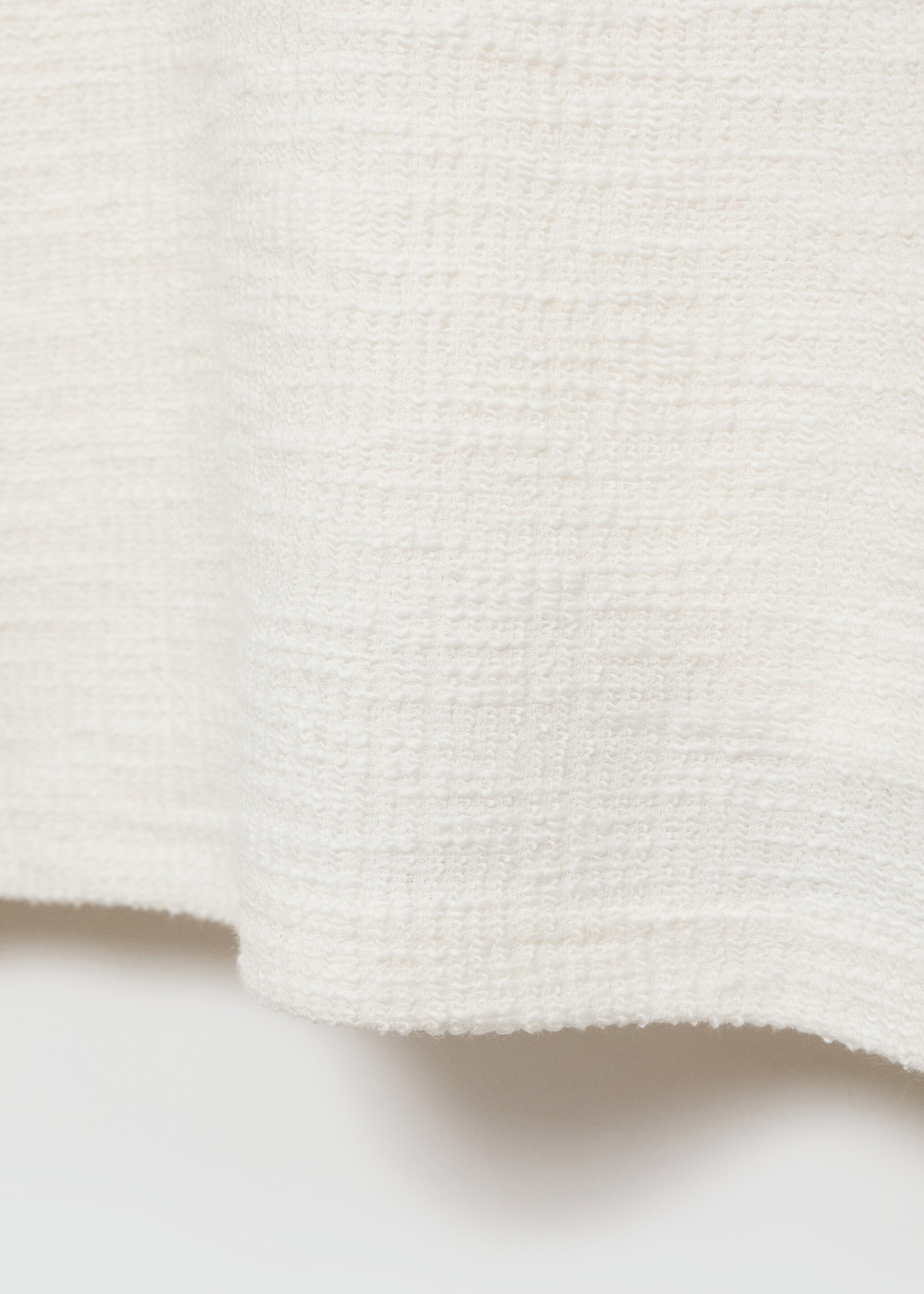 Strukturiertes Baumwoll-T-Shirt - Detail des Artikels 0