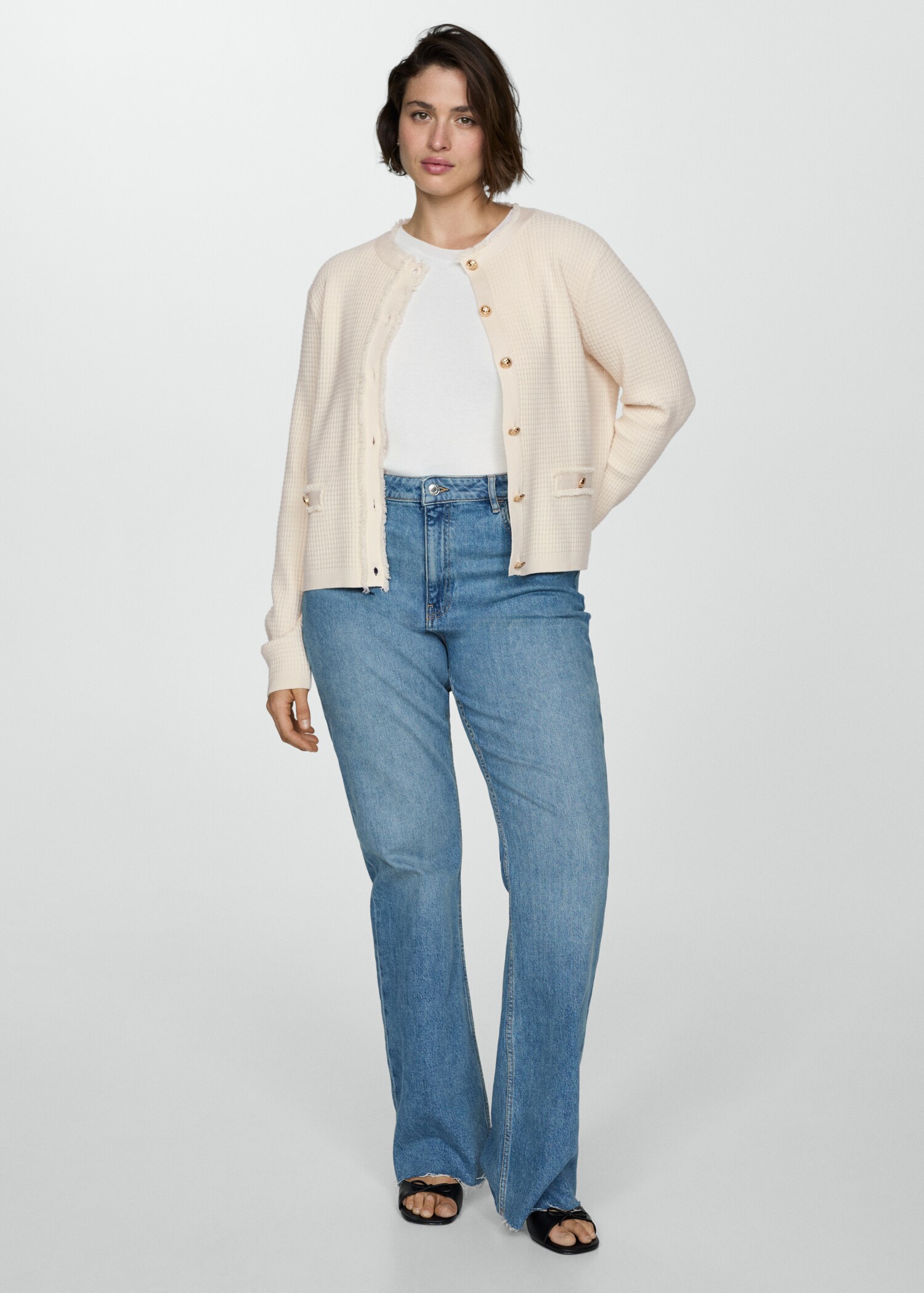 Button knit cardigan - Details of the article 3