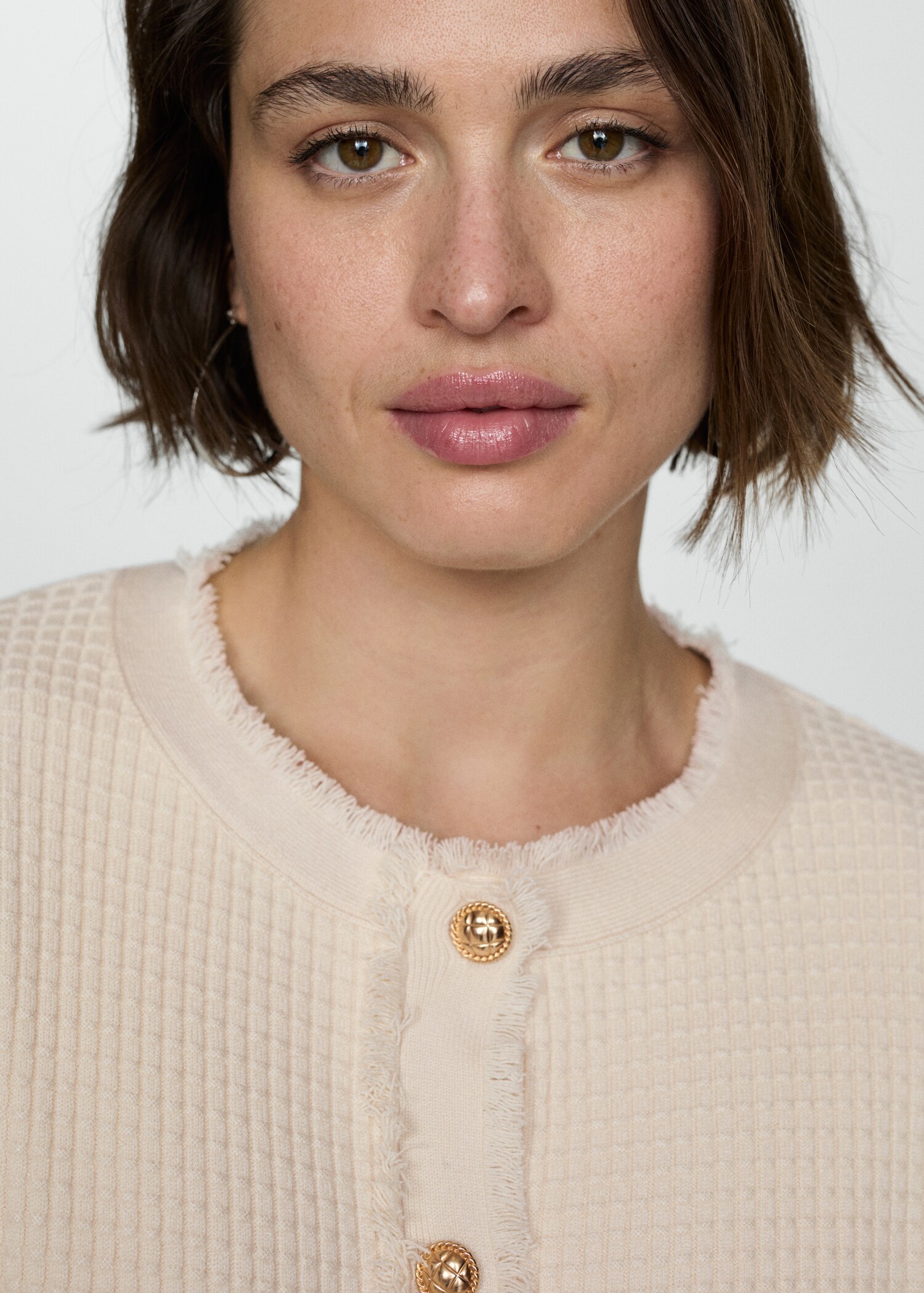 Button knit cardigan - Details of the article 4