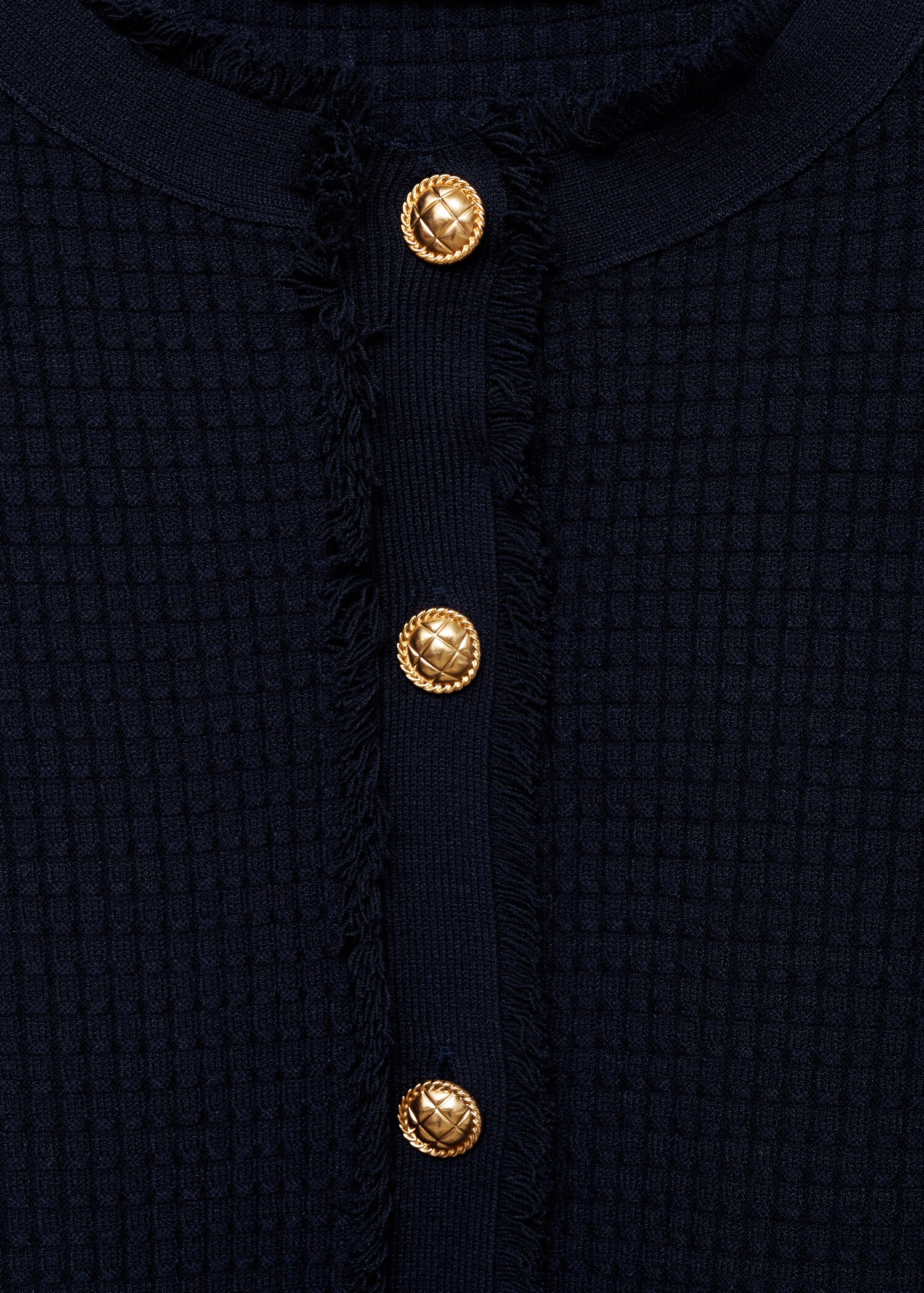 Button knit cardigan - Details of the article 0
