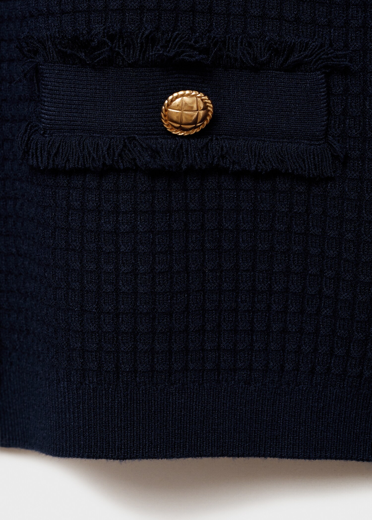 Button knit cardigan - Details of the article 8