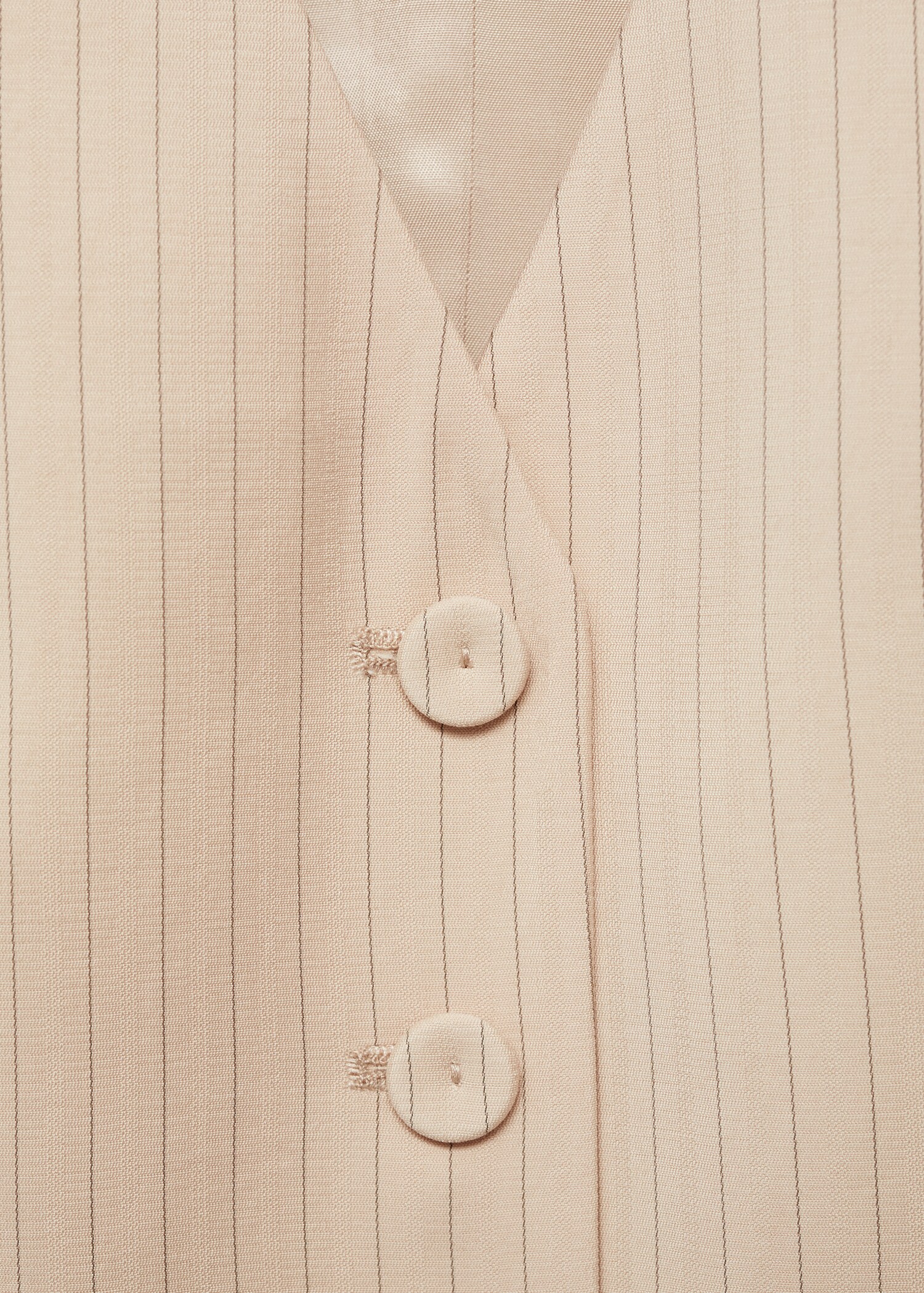 Striped suit waistcoat - Details of the article 8