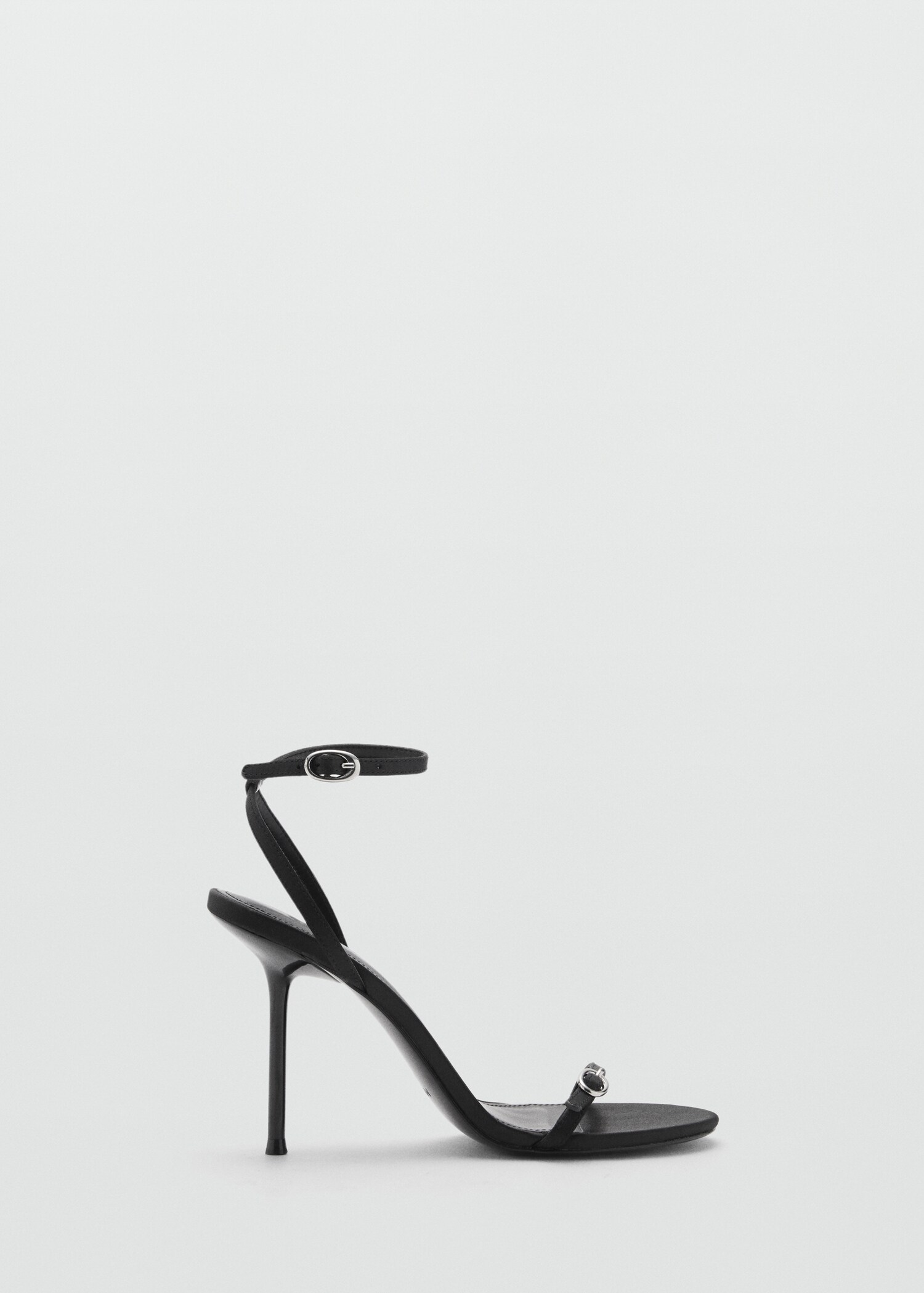 Heeled sandal with buckle detail - Article without model