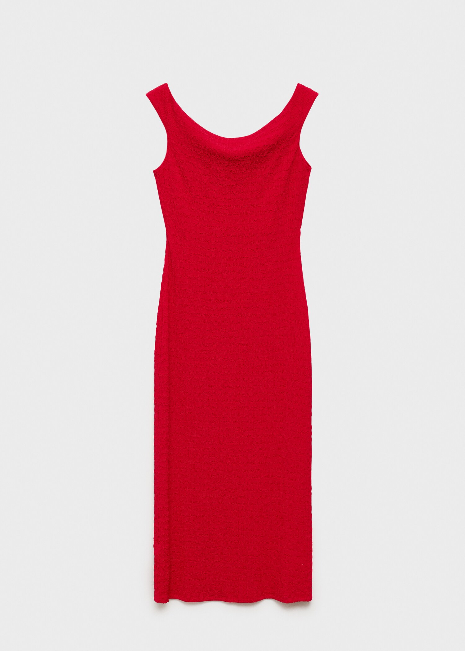 Off-the-shoulder long dress - Article without model