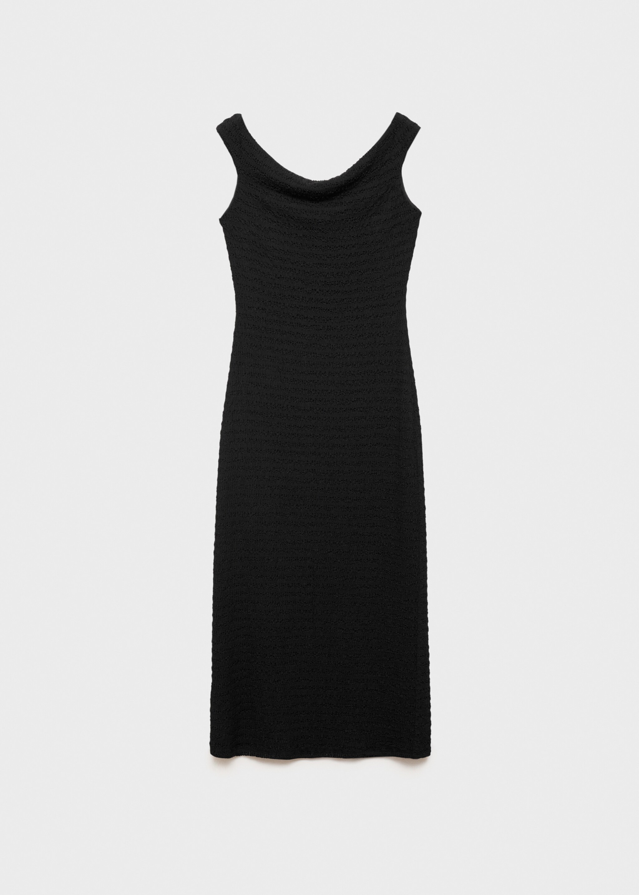 Off-the-shoulder long dress - Article without model