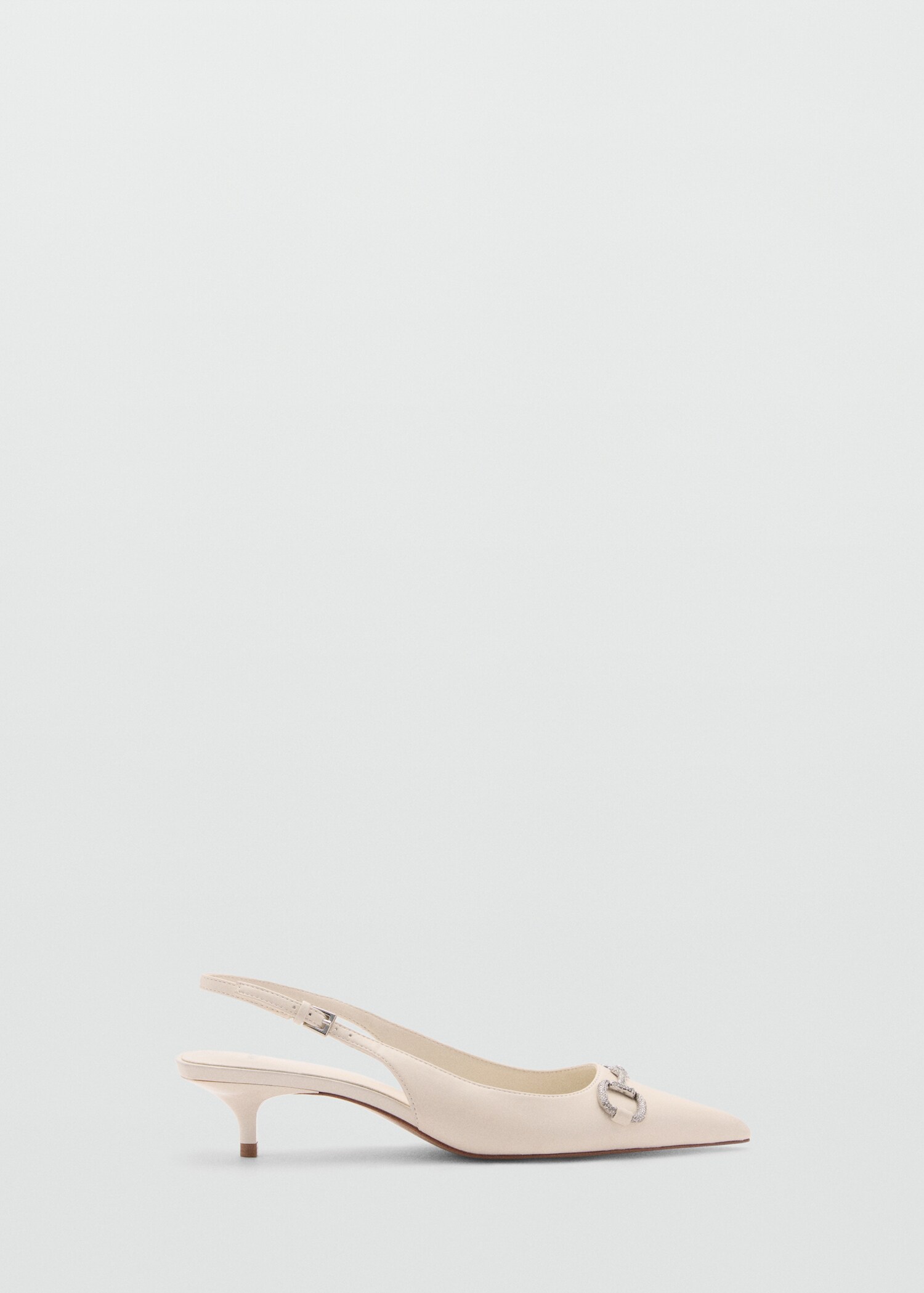 Crystal sling back shoes - Article without model