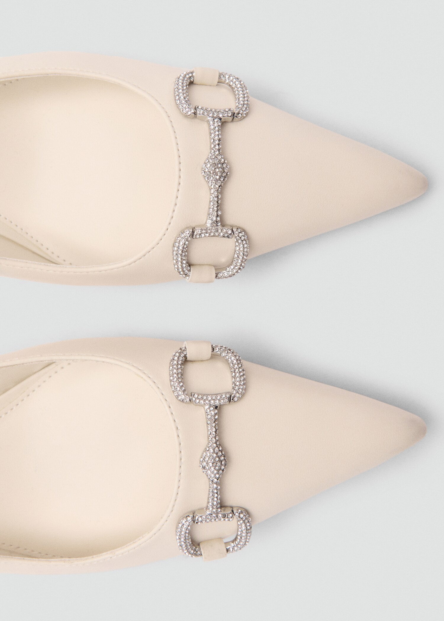 Crystal sling back shoes - Details of the article 2