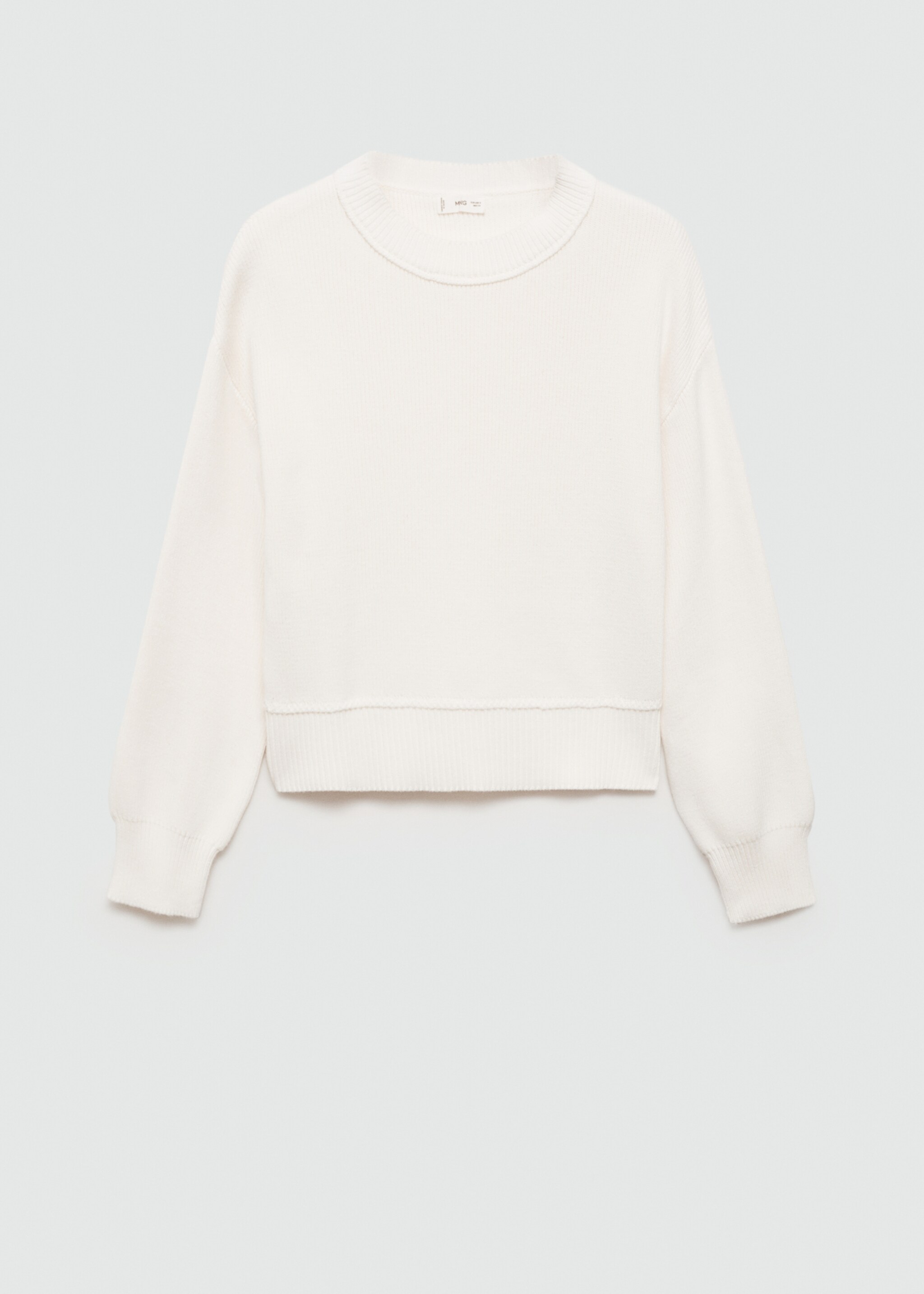 Jersei punt - Article sense model, Blanc trencat. Ref: 77064040-00.