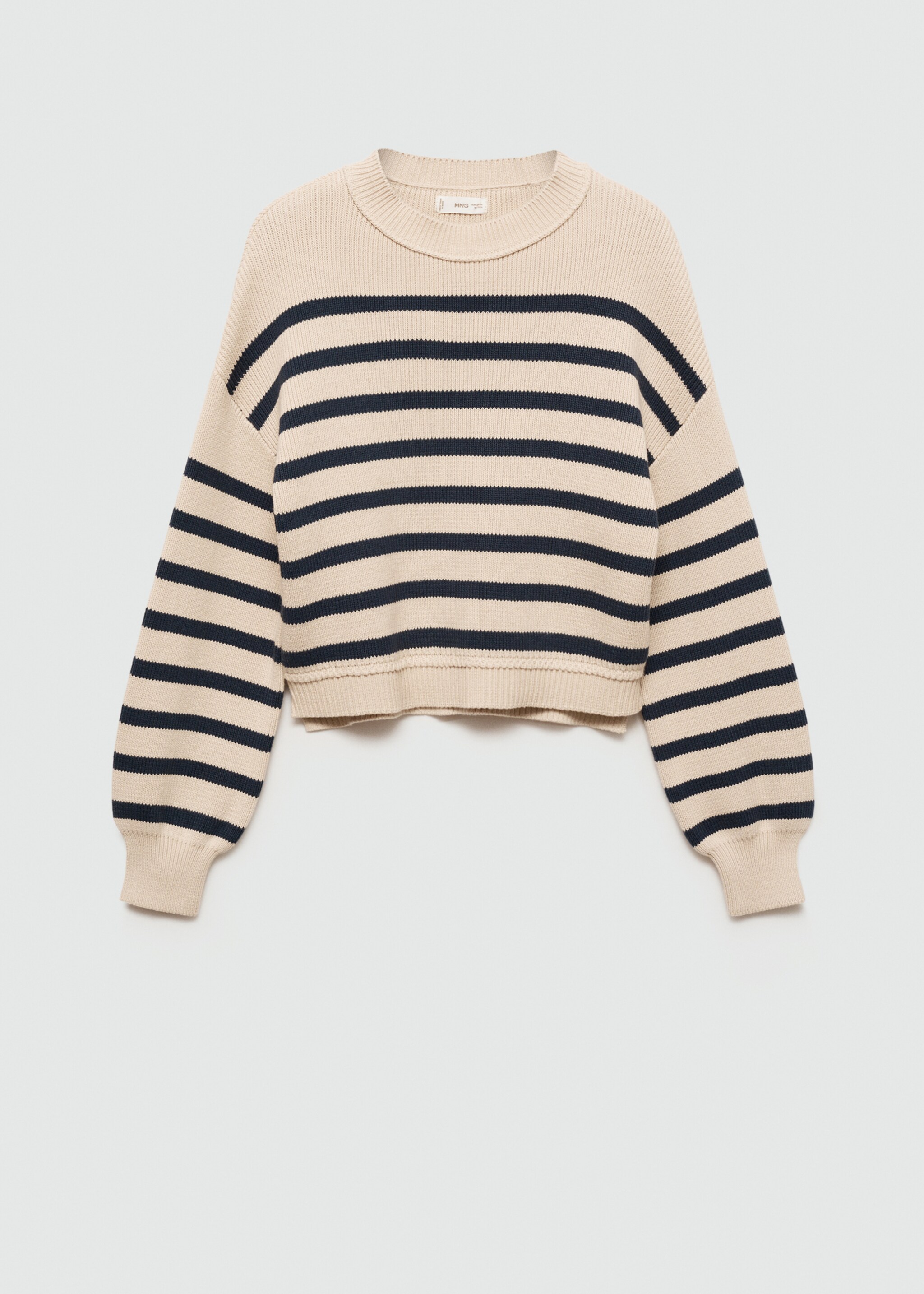 Knit sweater - Article without model, Beige. Ref: 77064040-00.