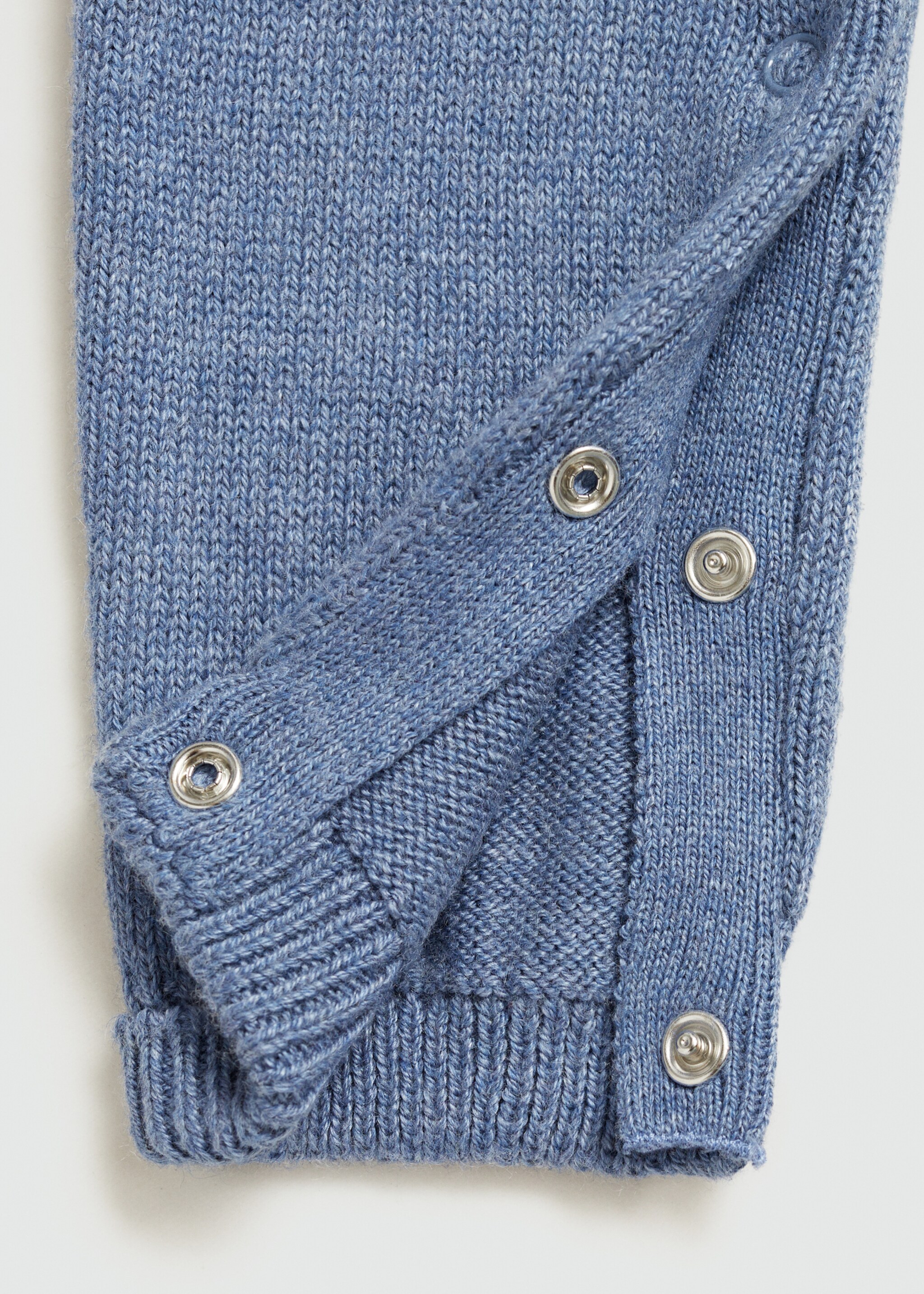 Salopette maille coton - Détail de l'article 0, Bleu. Ref: 77064054-00.