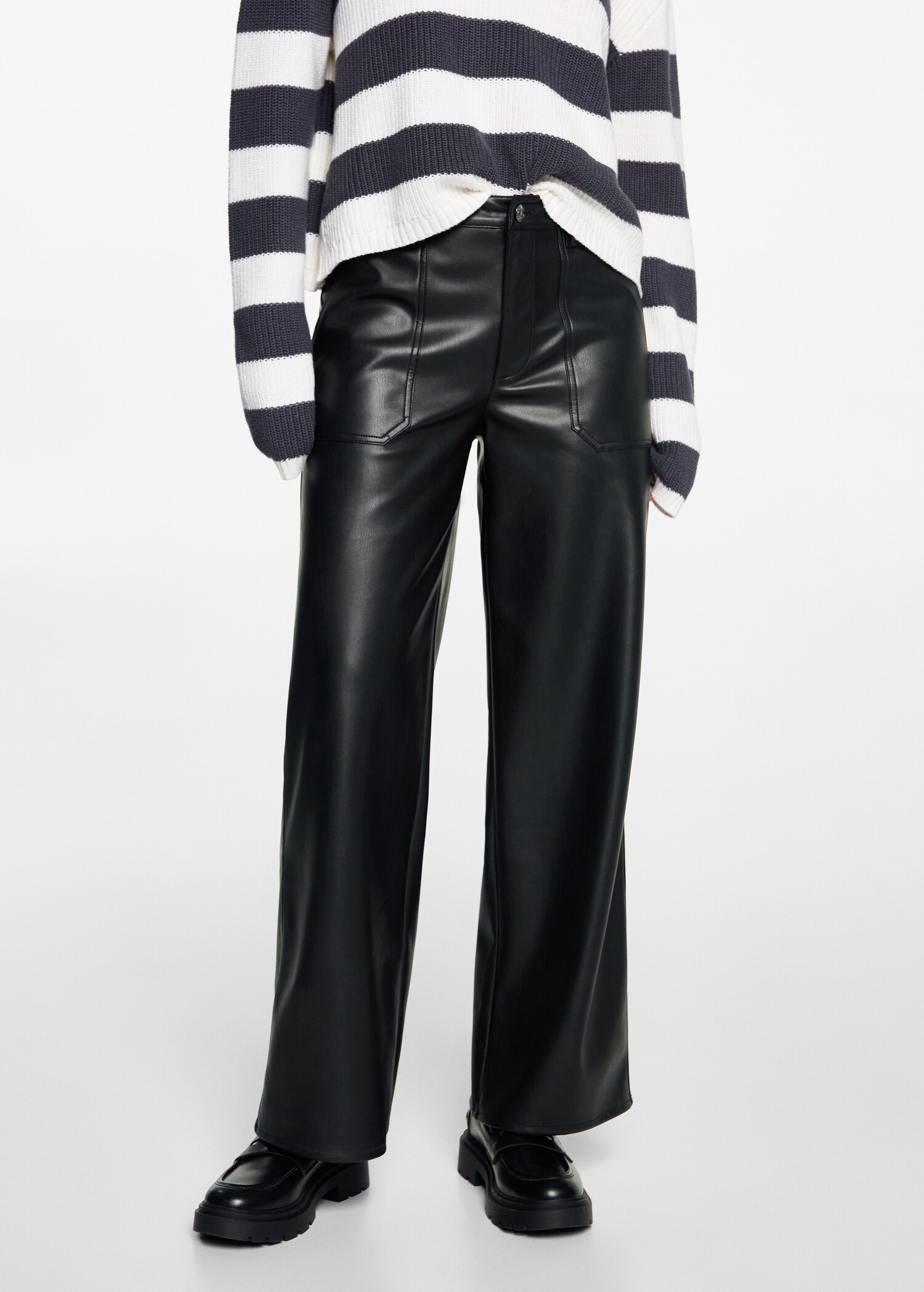 Pantalón efecto piel - Detalle del artículo 6