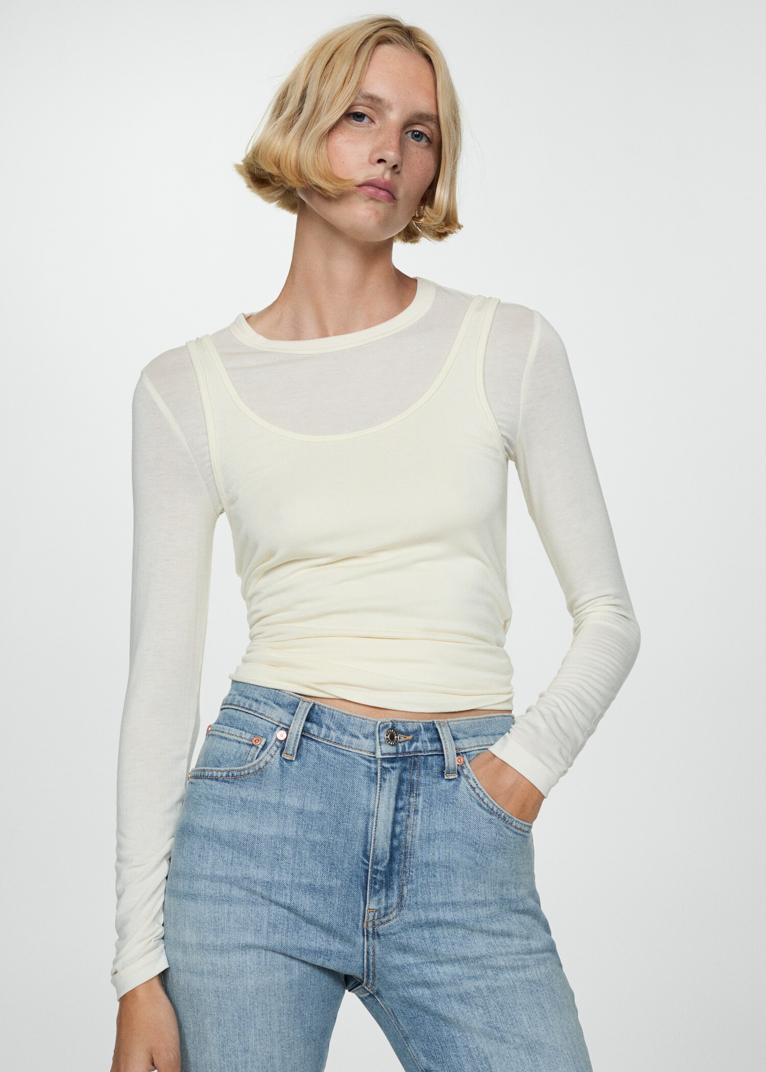 Jean Claudia slim crop - Détail de l'article 1