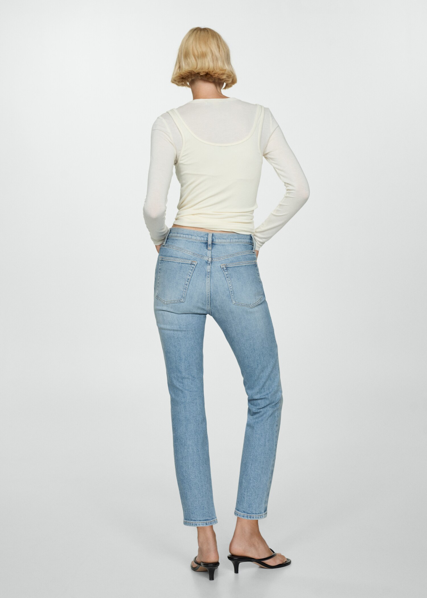 Jean Claudia slim crop - Verso de l’article