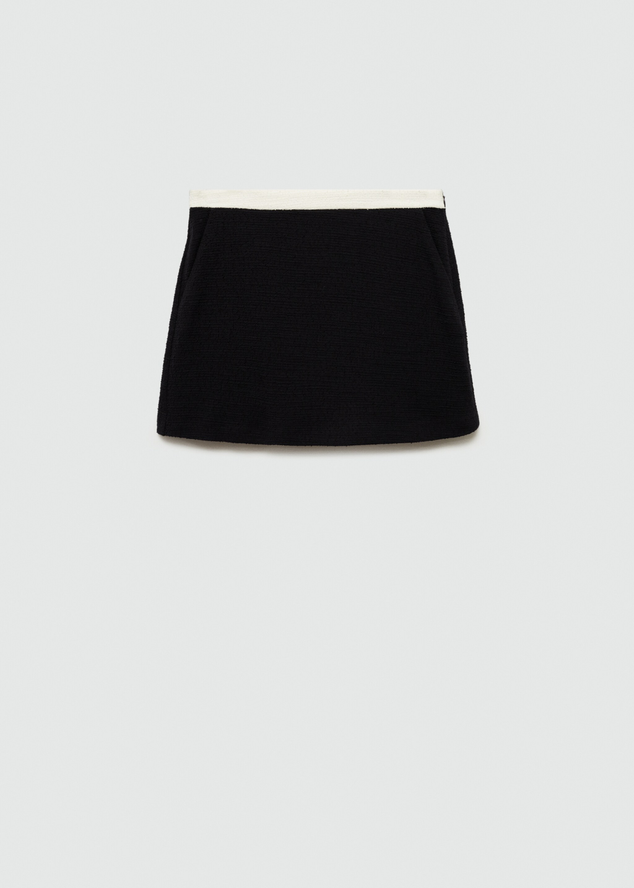 Tweed miniskirt - Article without model