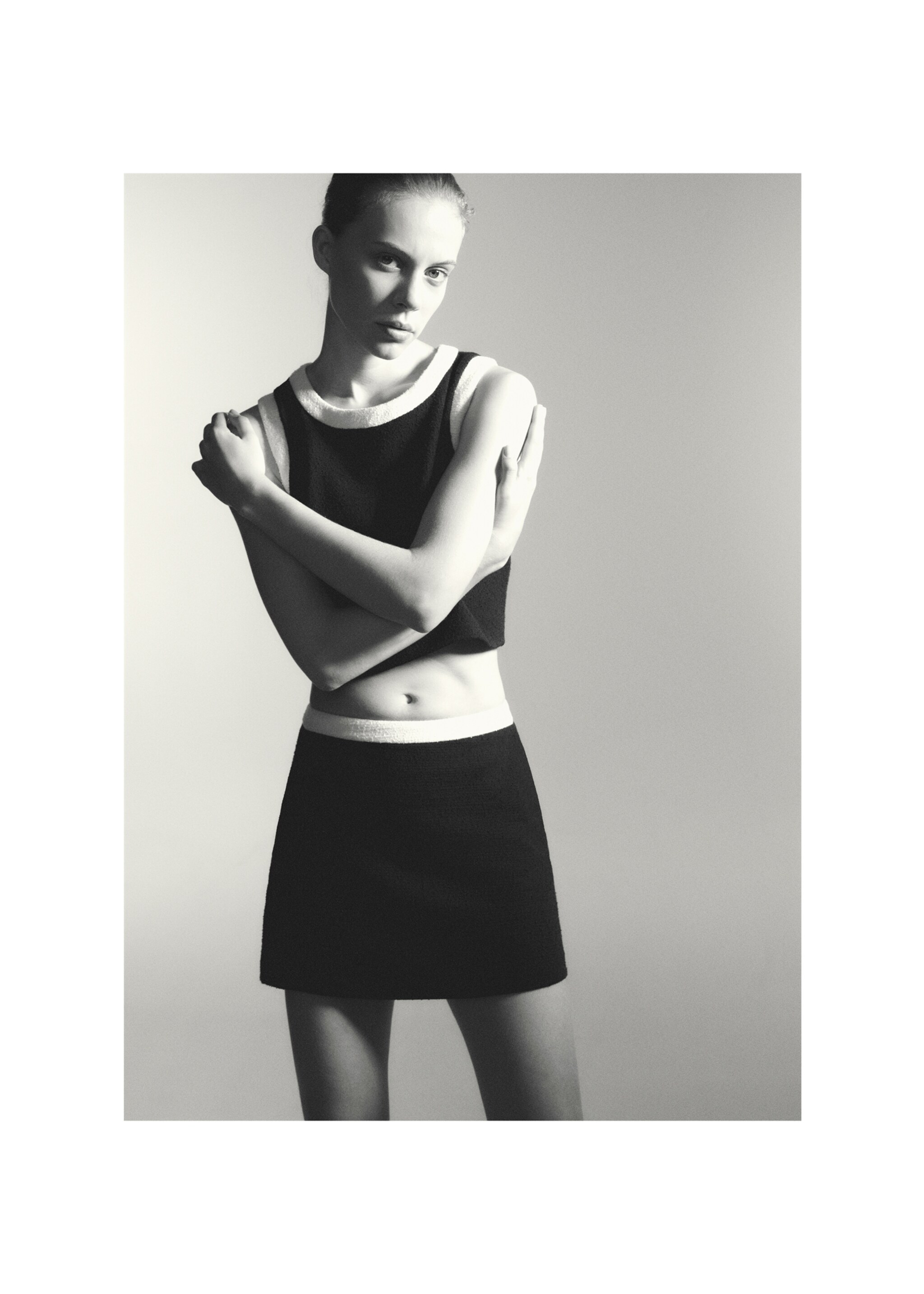 Tweed miniskirt - Details of the article 7