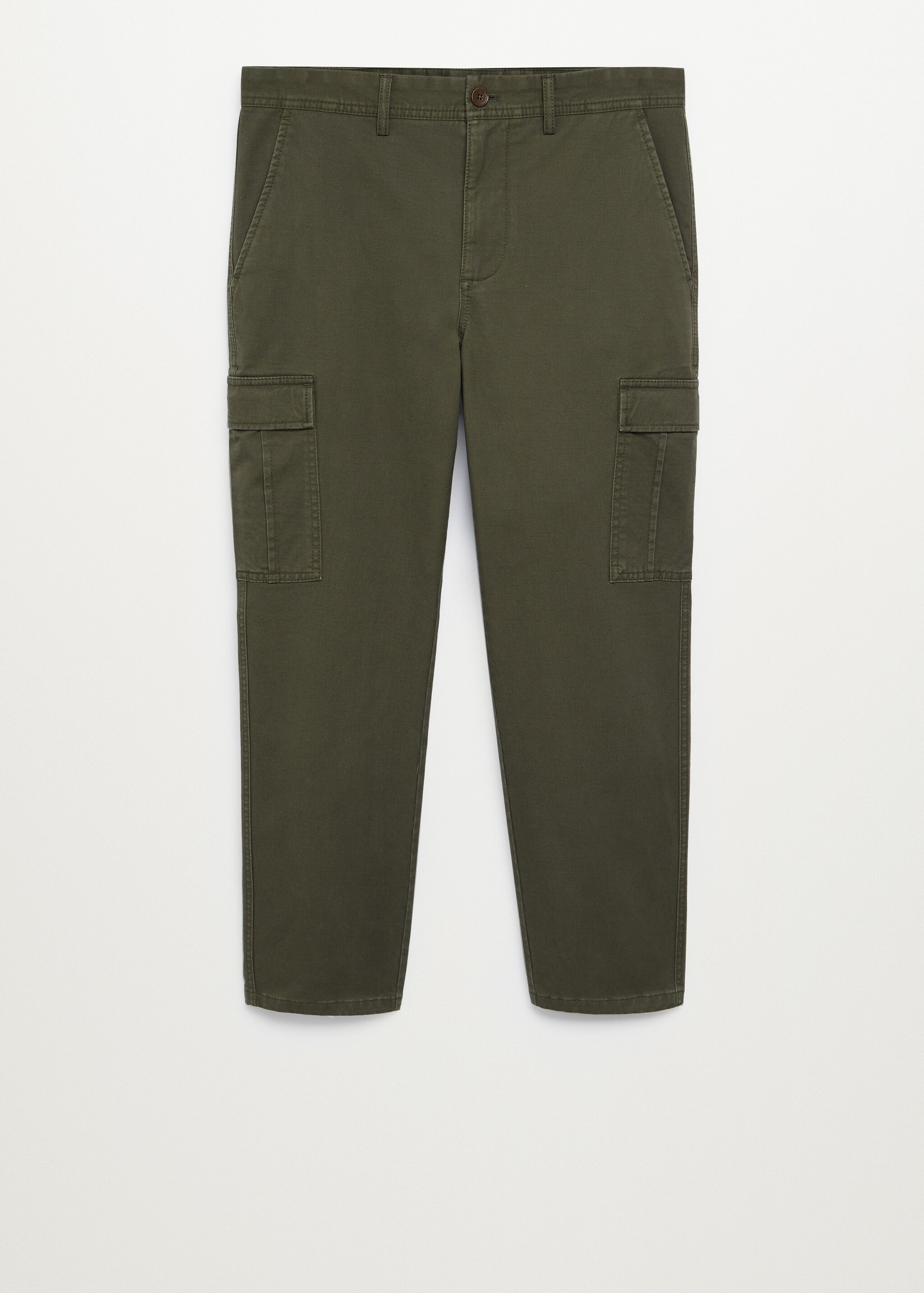 Soft-touch cargo trousers - Article without model