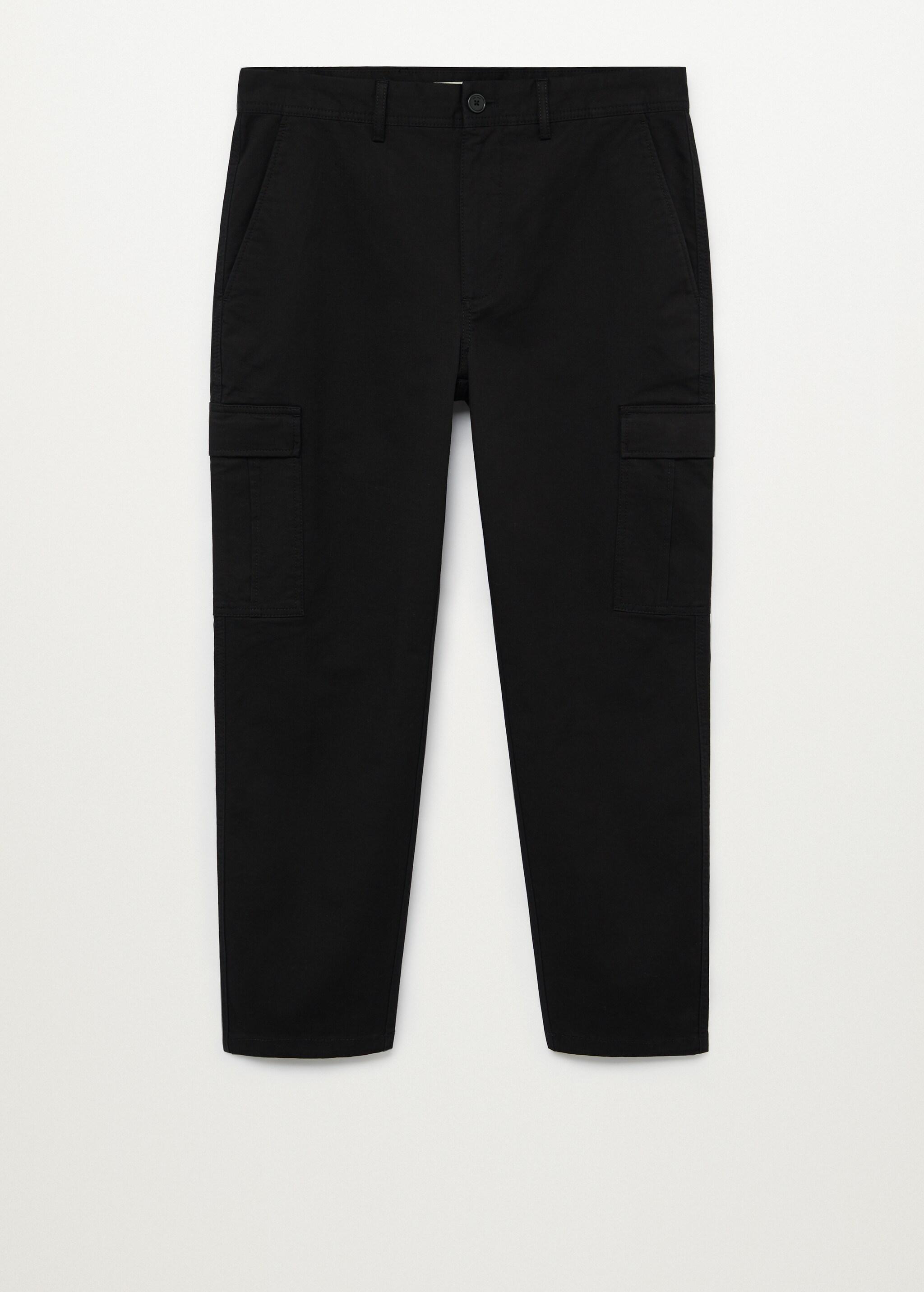 Soft-touch cargo trousers - Article without model