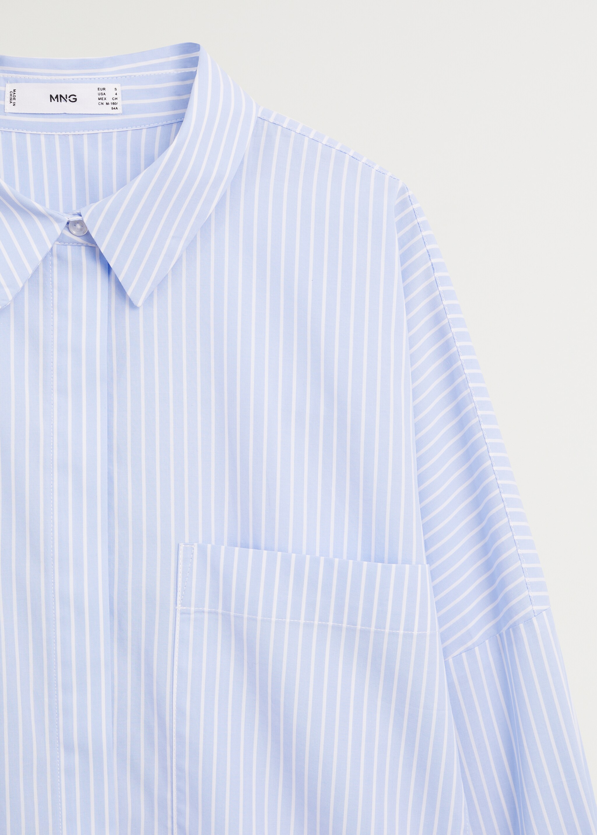 Camisa popelín entallada - Detalle del artículo 8