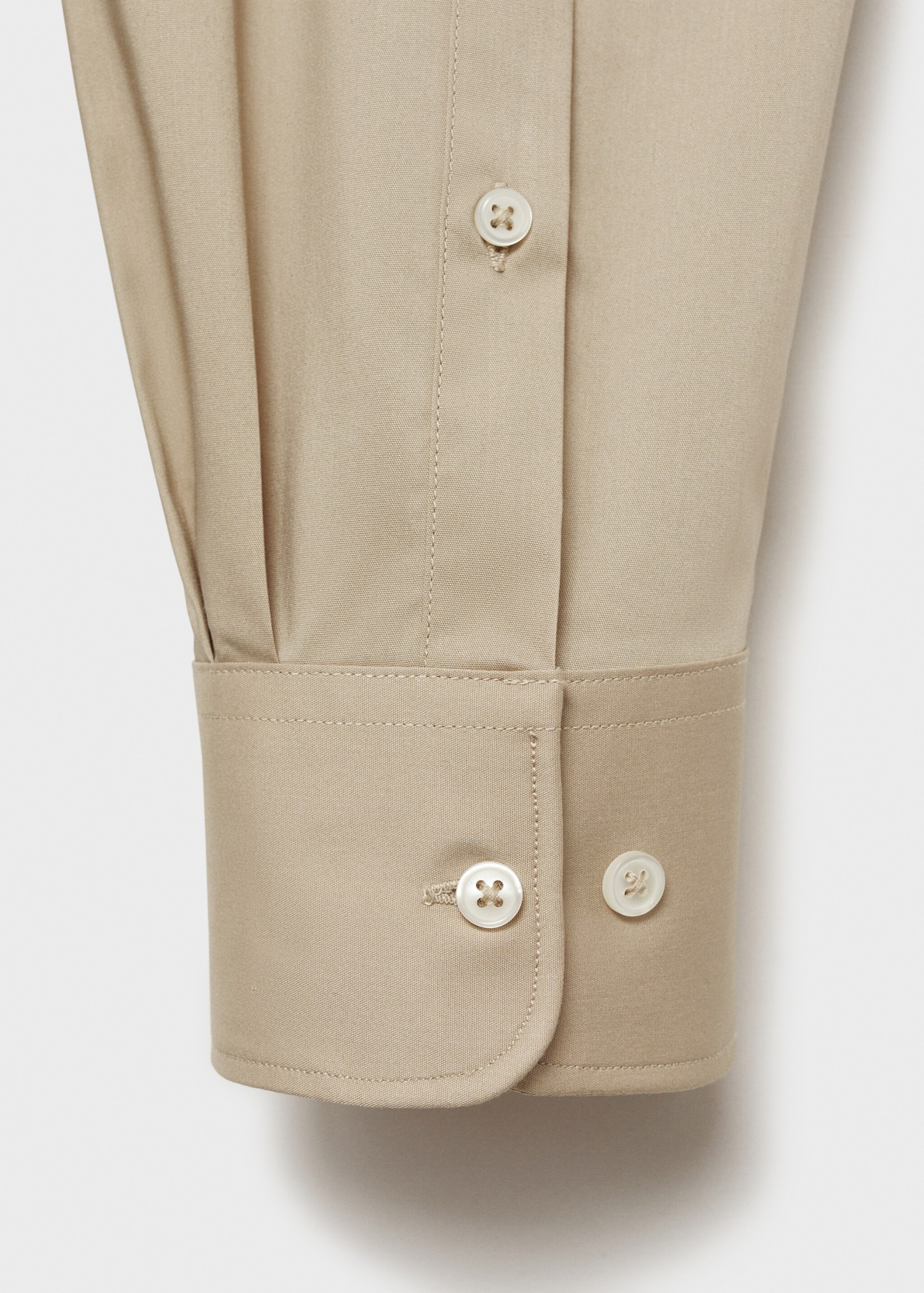 Camicia regular-fit cotone stretch - Dettaglio dell'articolo 0, Grigio chiaro/pastello. Ref: 77064436-00.