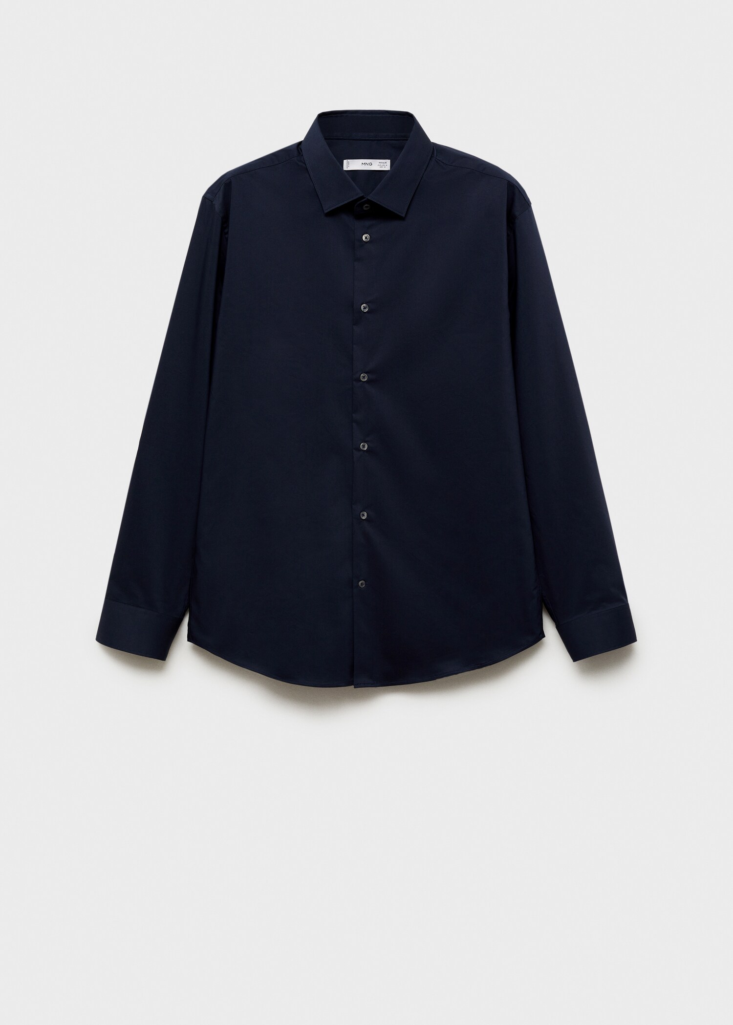 Camisa regular fit cotó stretch - Article sense model