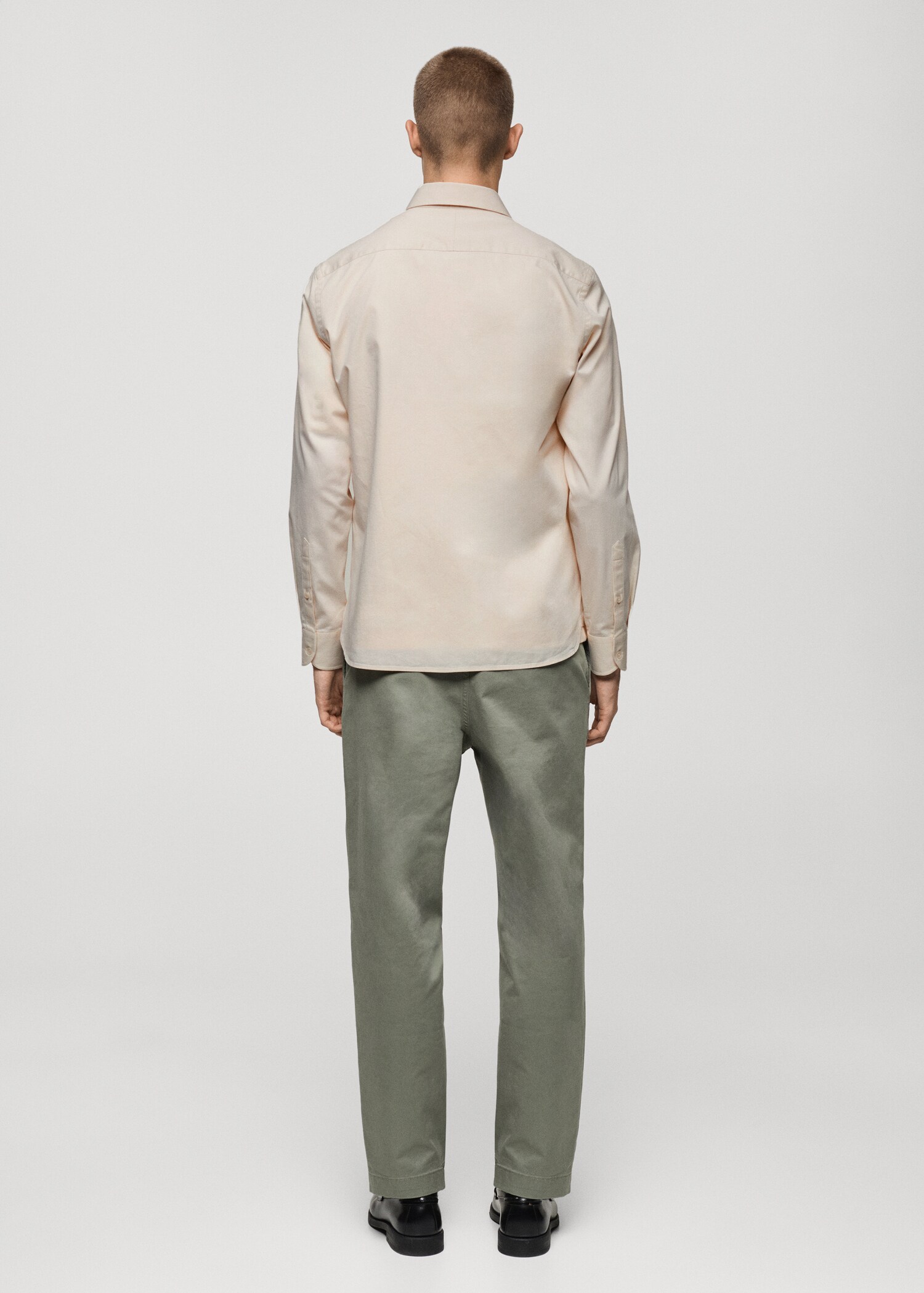 Sobrecamisa twill algodón bolsillos - Reverso del artículo