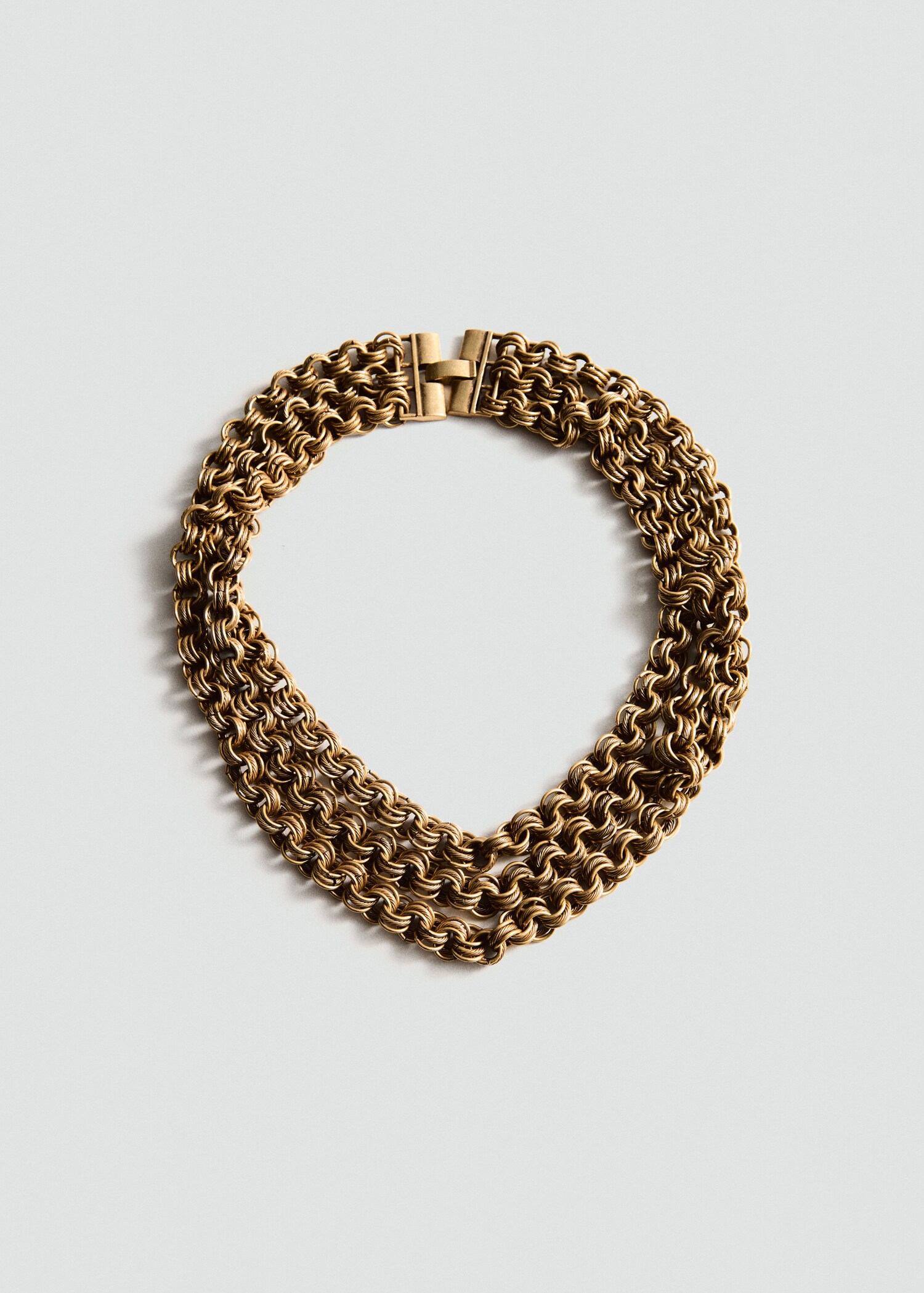 Collar eslabones combinados - Artículo sin modelo