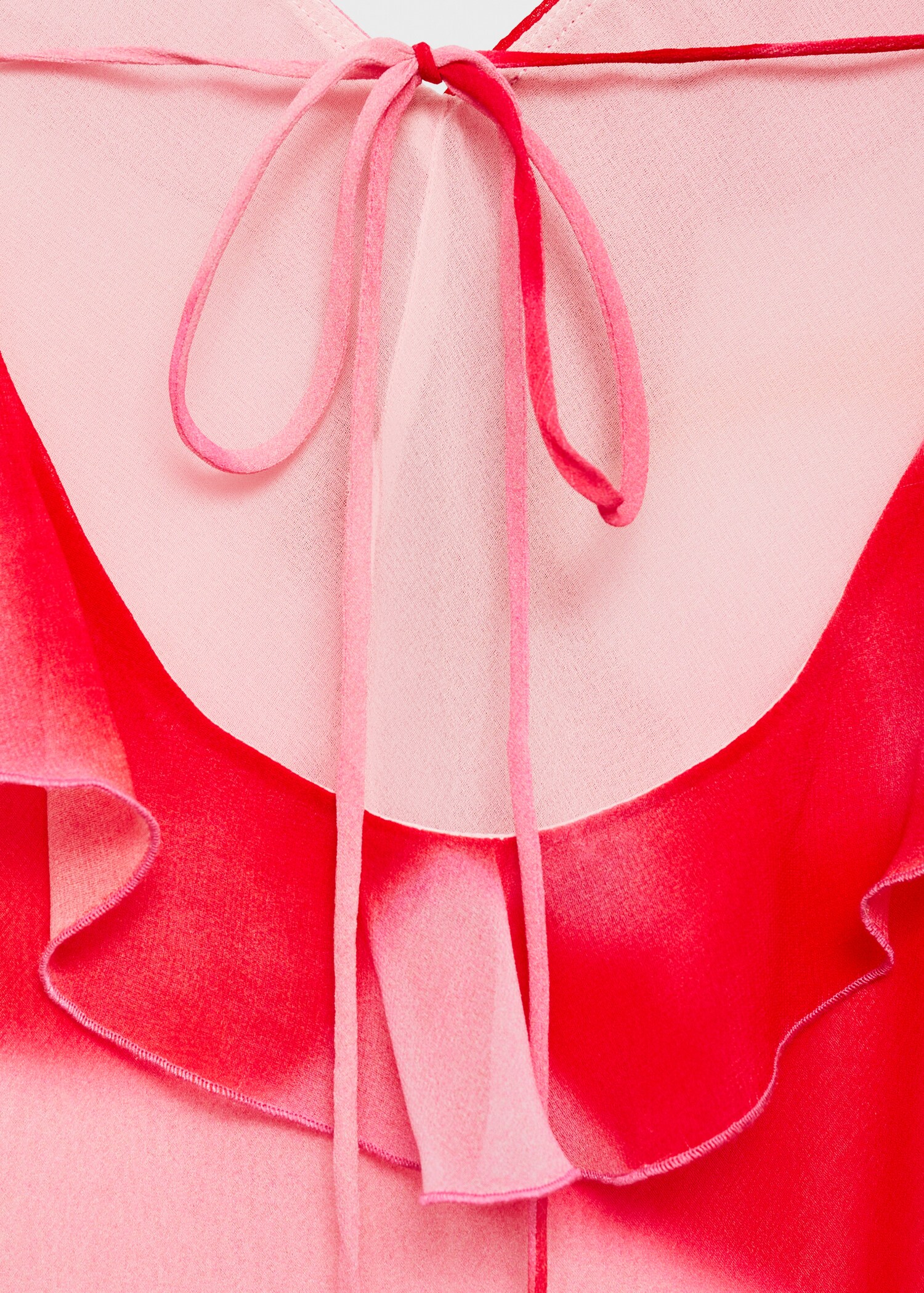 Volantkleid mit Schlitz - Detail des Artikels 0