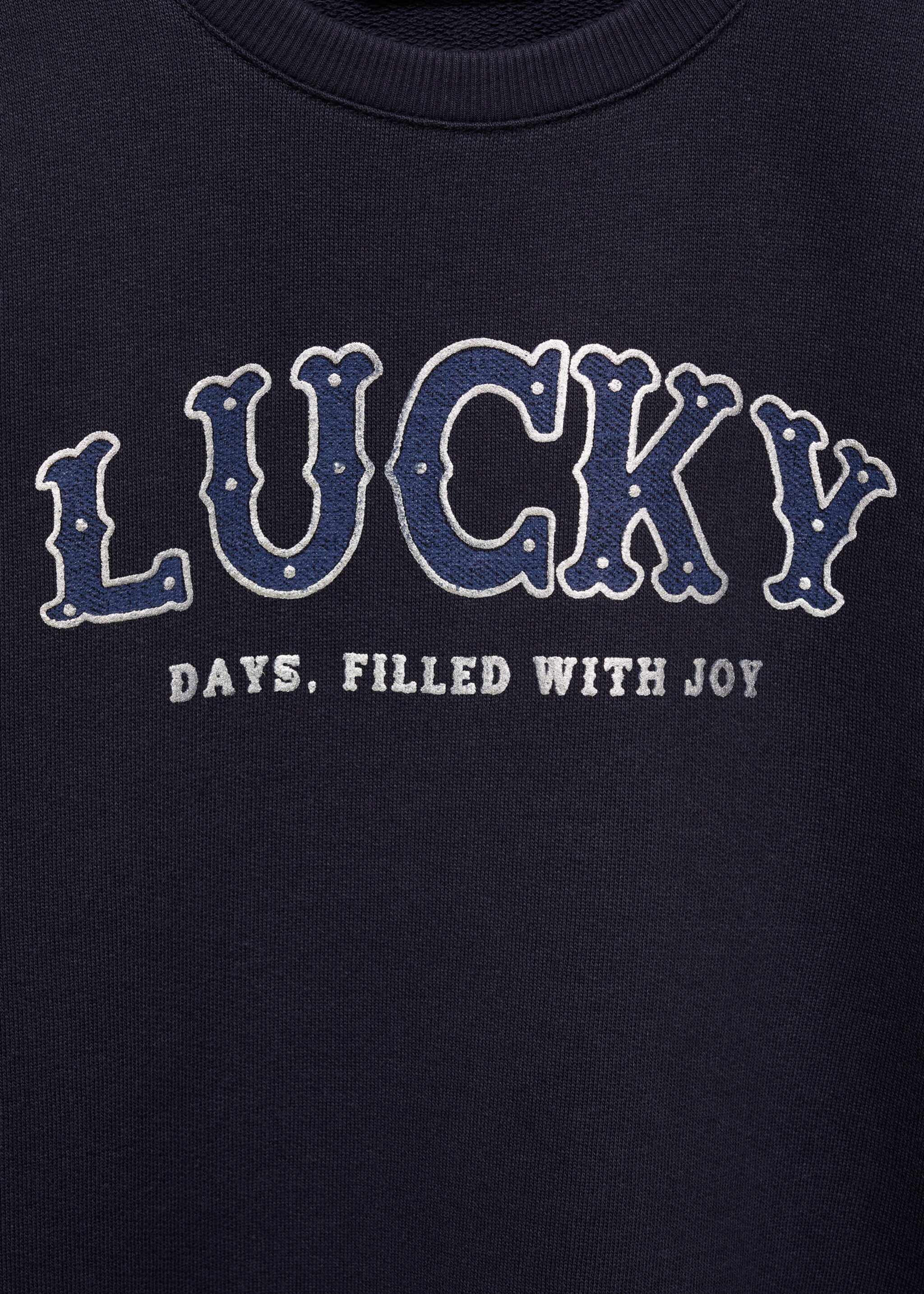 Texture details print sweatshirt - Details of the article 8