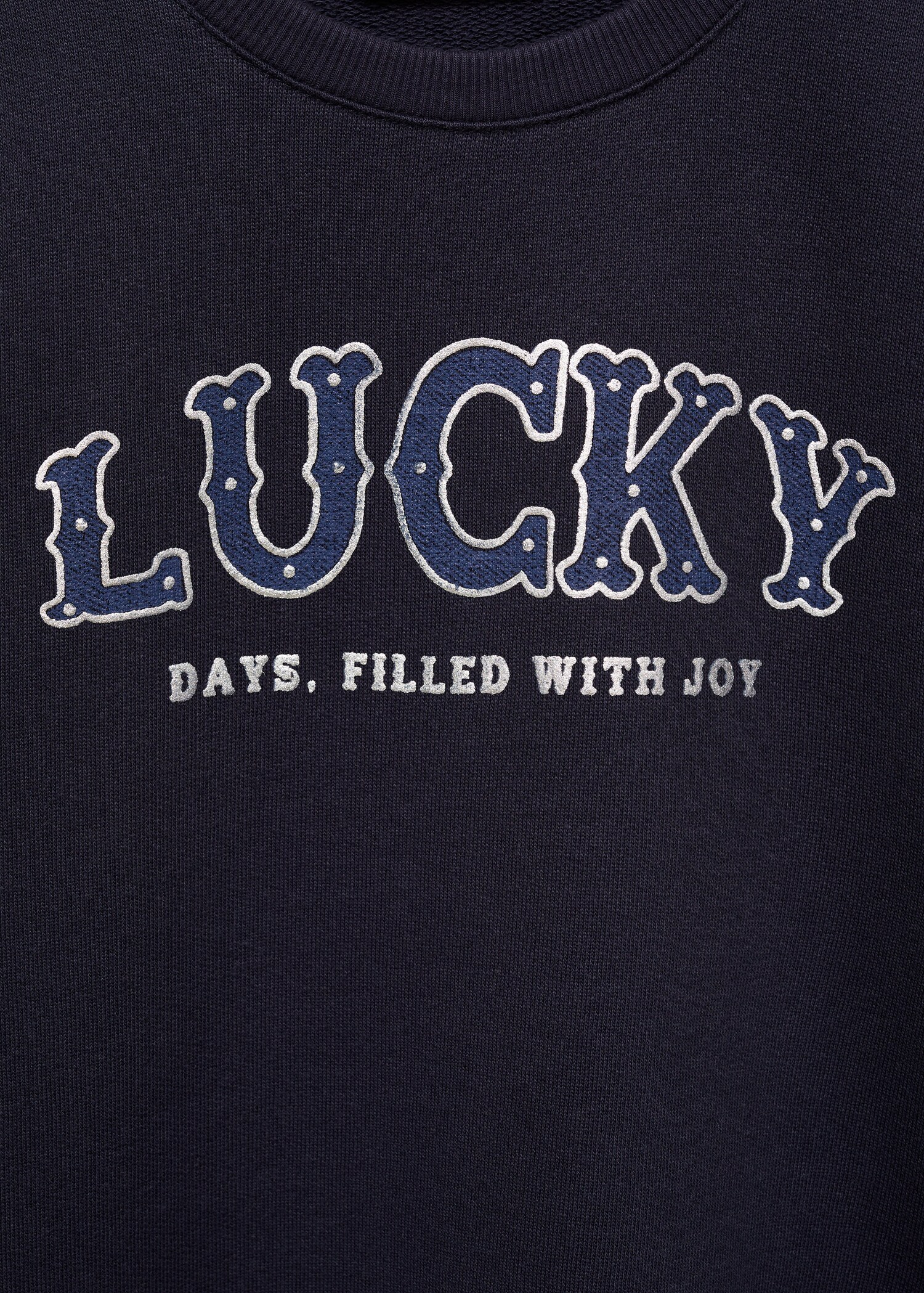 Texture details print sweatshirt - Details of the article 8