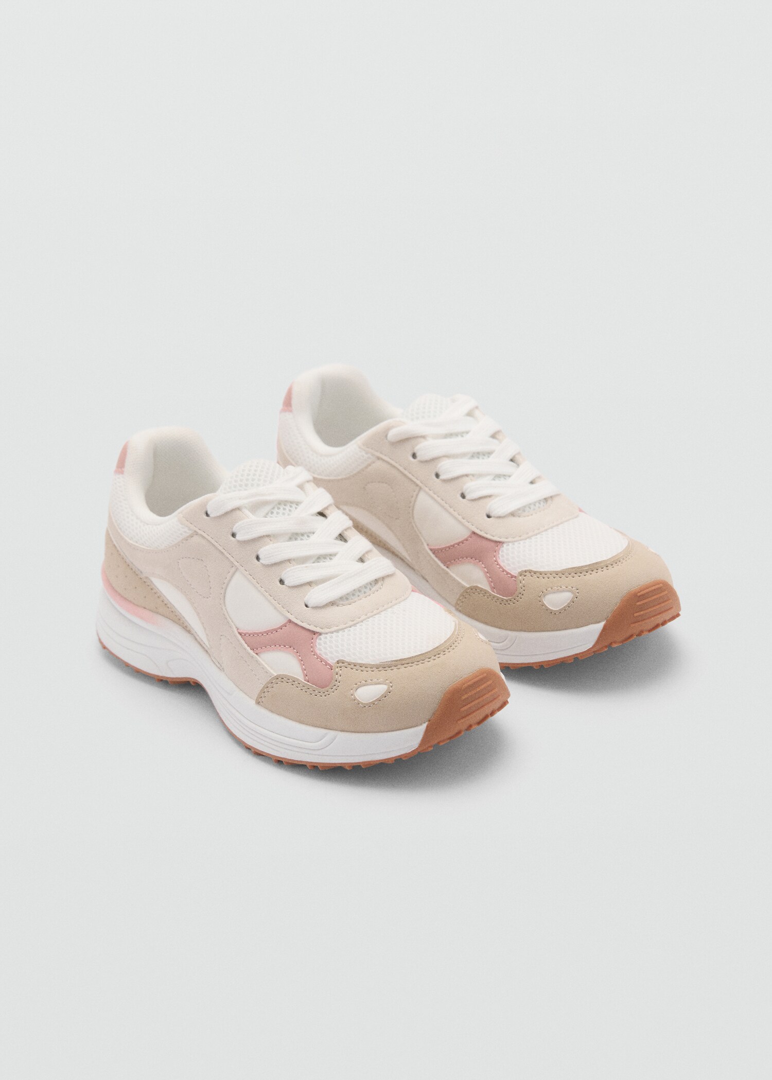 Deportiva combinada cordones - Plano medio