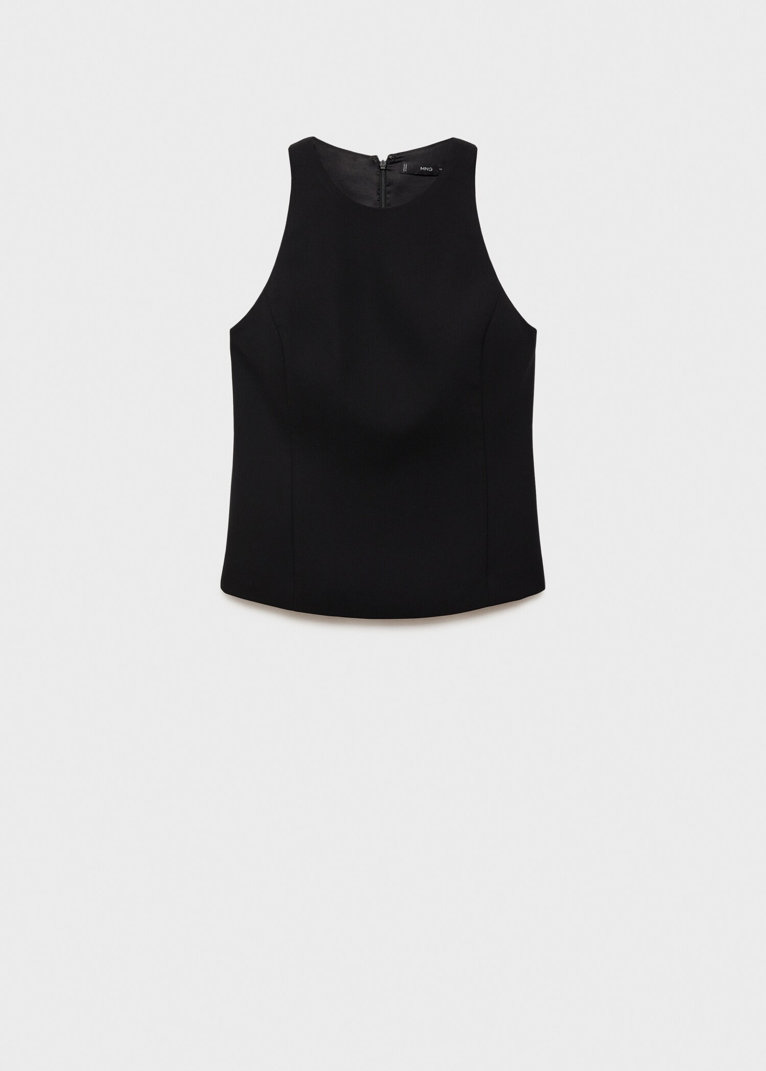 Crop top bretelles larges - Article sans modèle