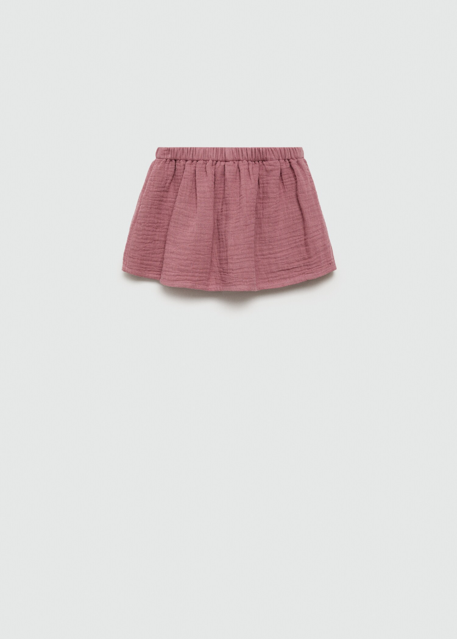 Fustă-pantalon din bumbac - Spatele articolului